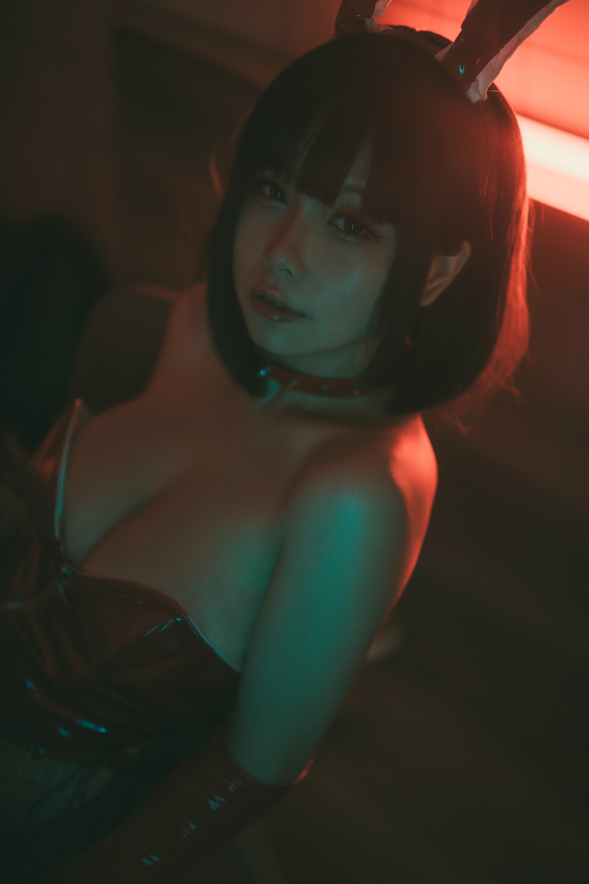 Cosplay 末夜787 红色兔女郎