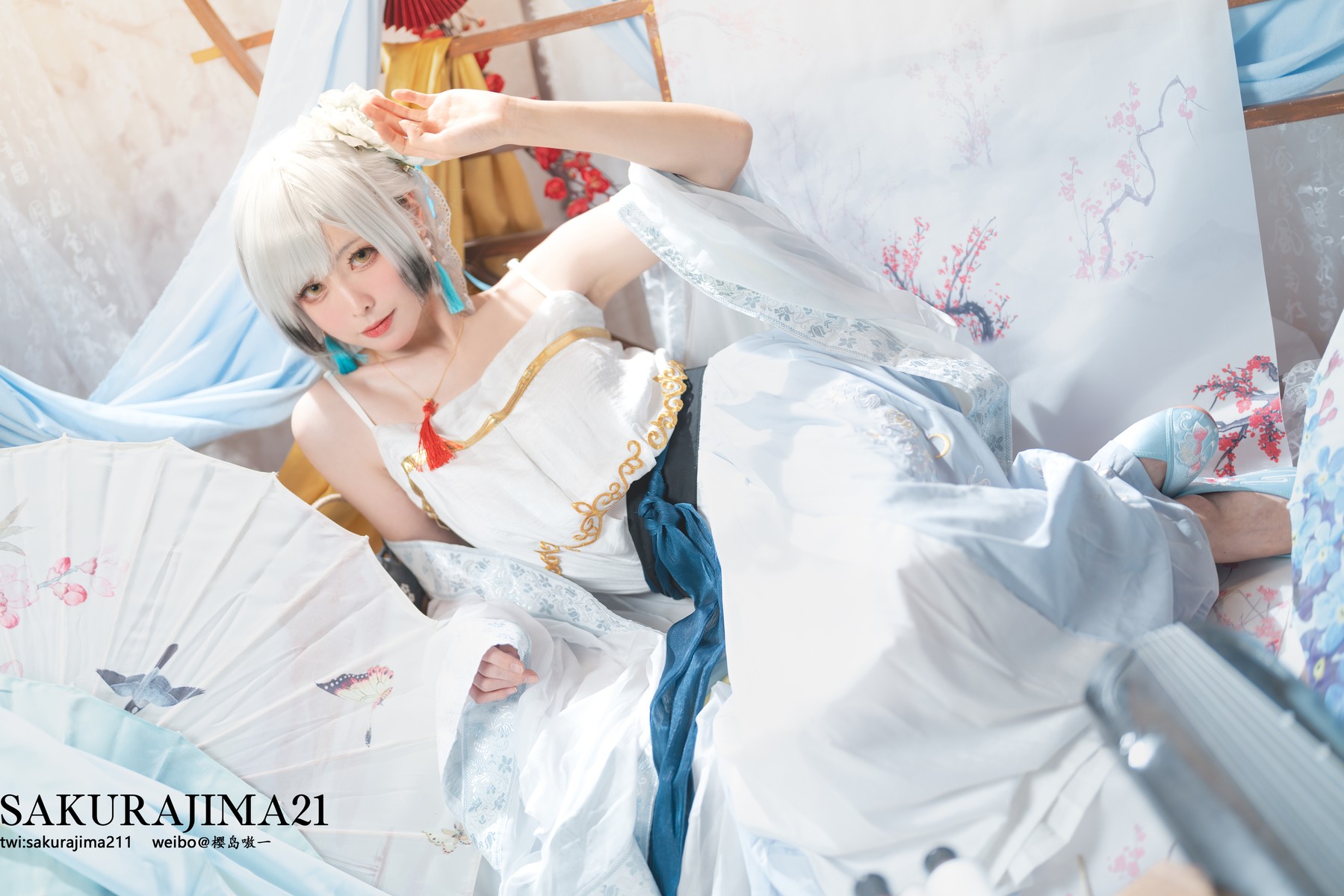 Cosplay 樱岛嗷一 海天 书香水榭