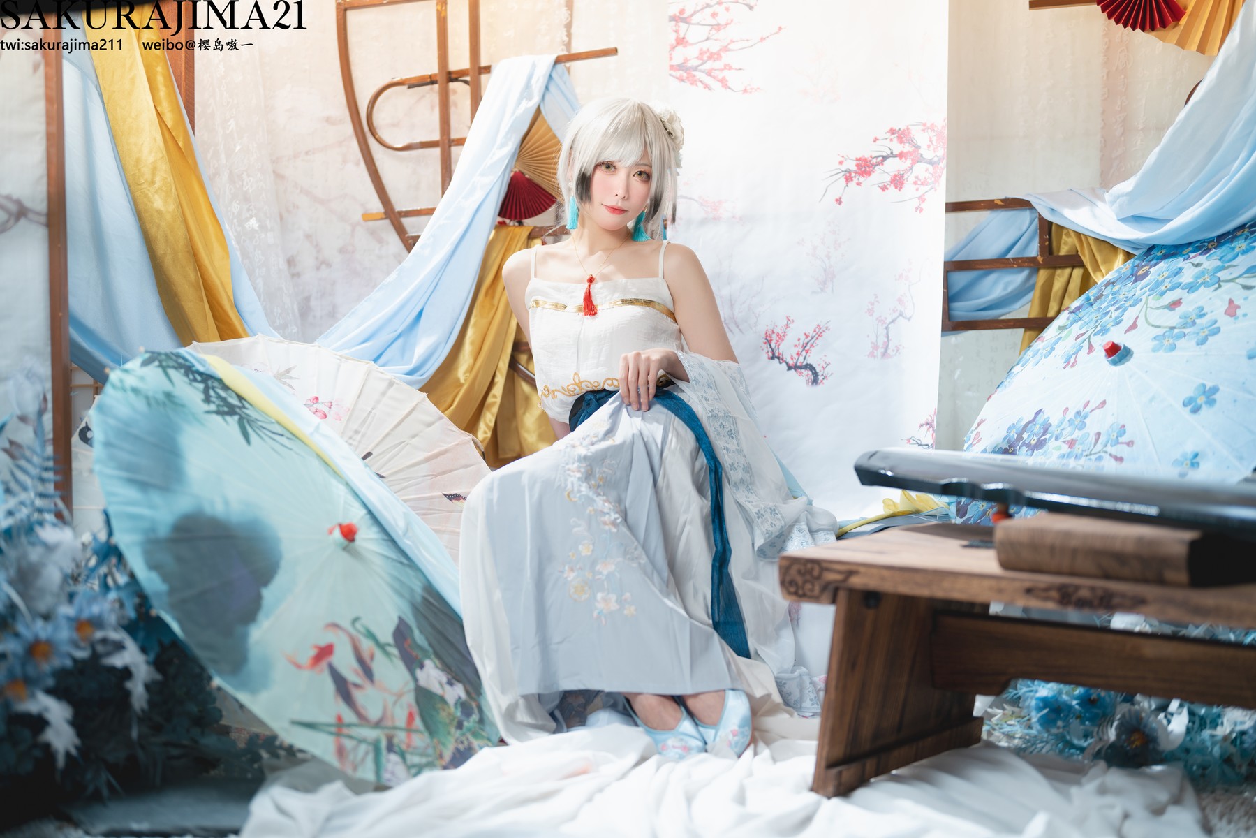 Cosplay 樱岛嗷一 海天 书香水榭