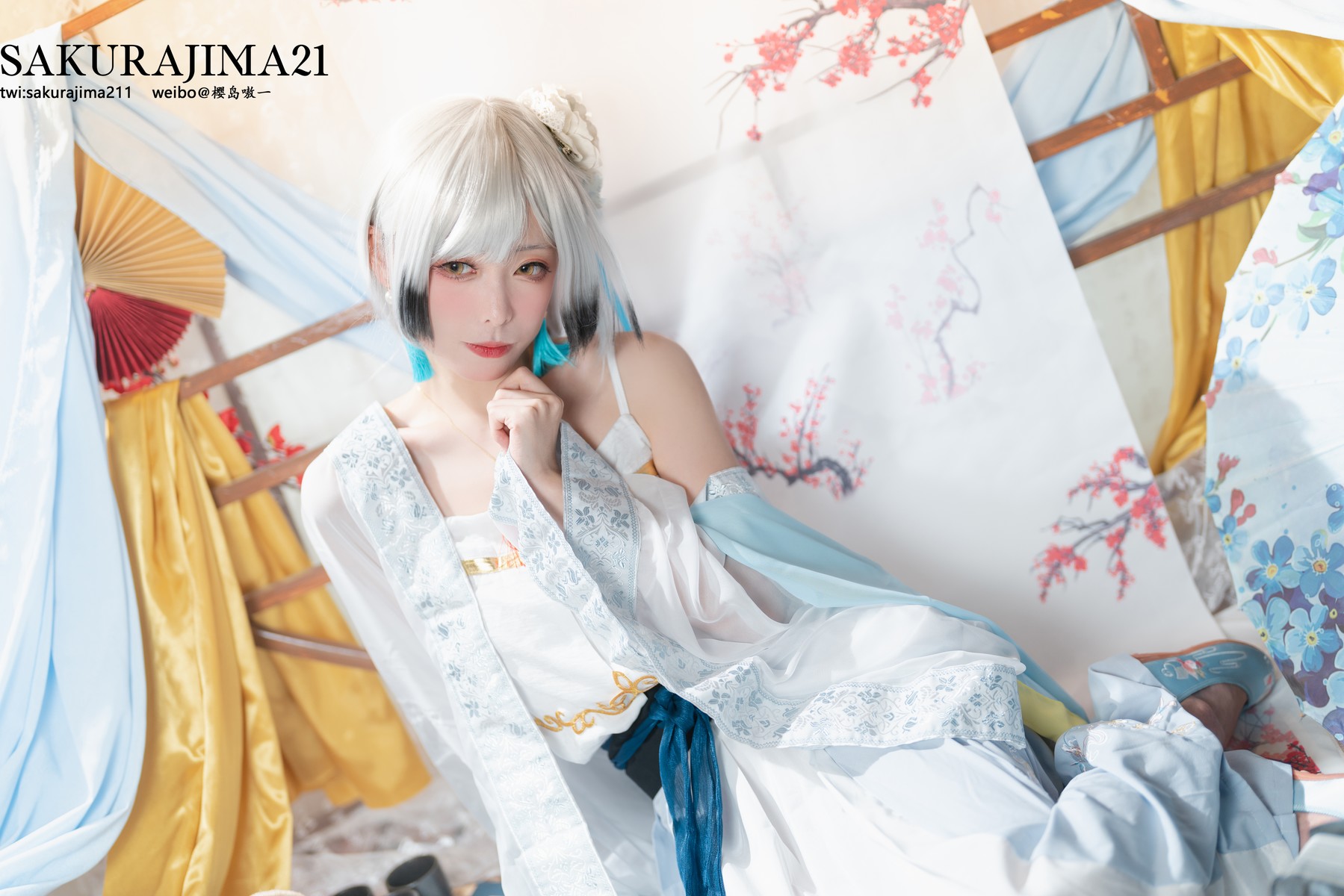Cosplay 樱岛嗷一 海天 书香水榭