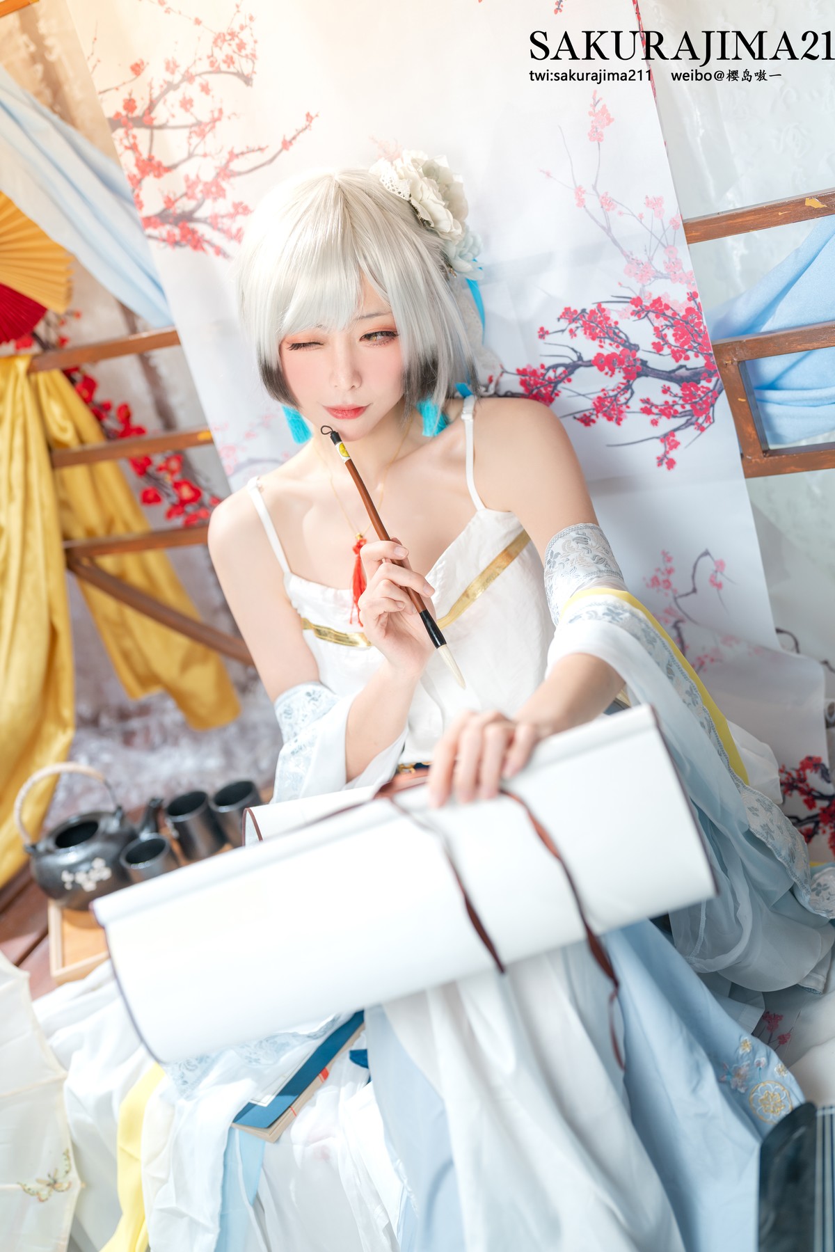 Cosplay 樱岛嗷一 海天 书香水榭