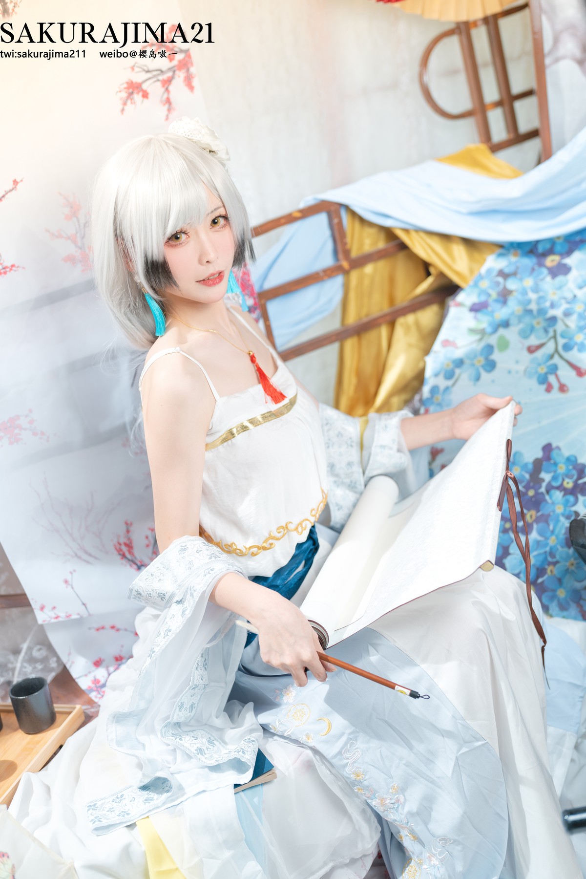 Cosplay 樱岛嗷一 海天 书香水榭