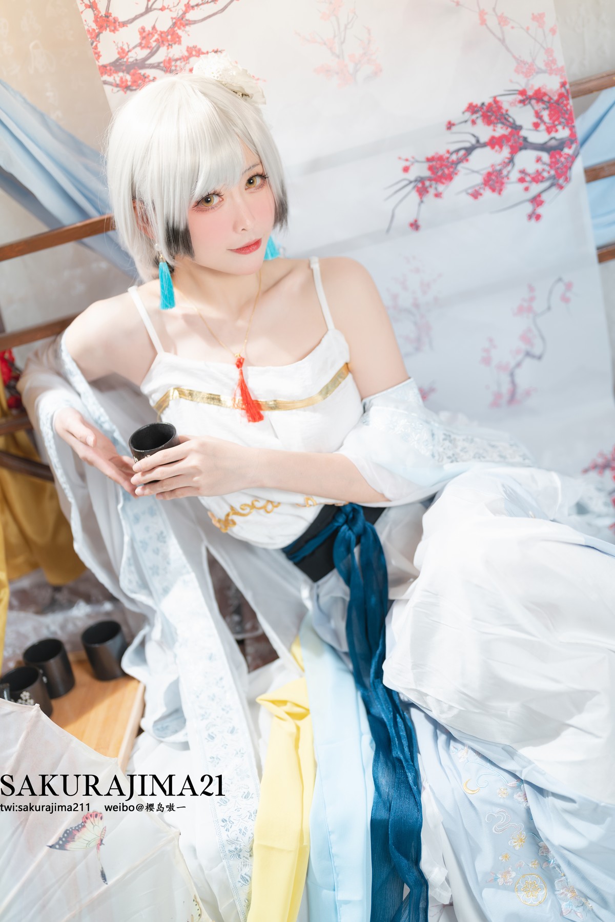 Cosplay 樱岛嗷一 海天 书香水榭