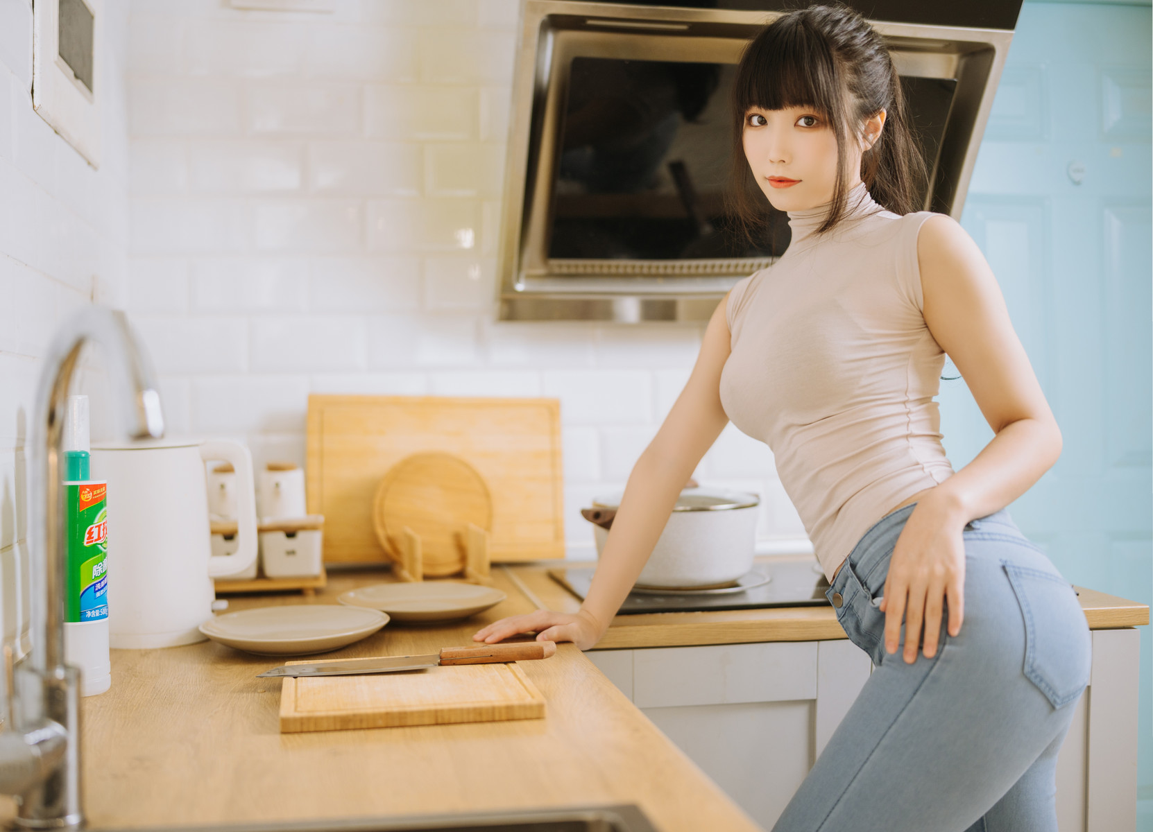Cosplay 汪知子 姐姐的牛仔裤