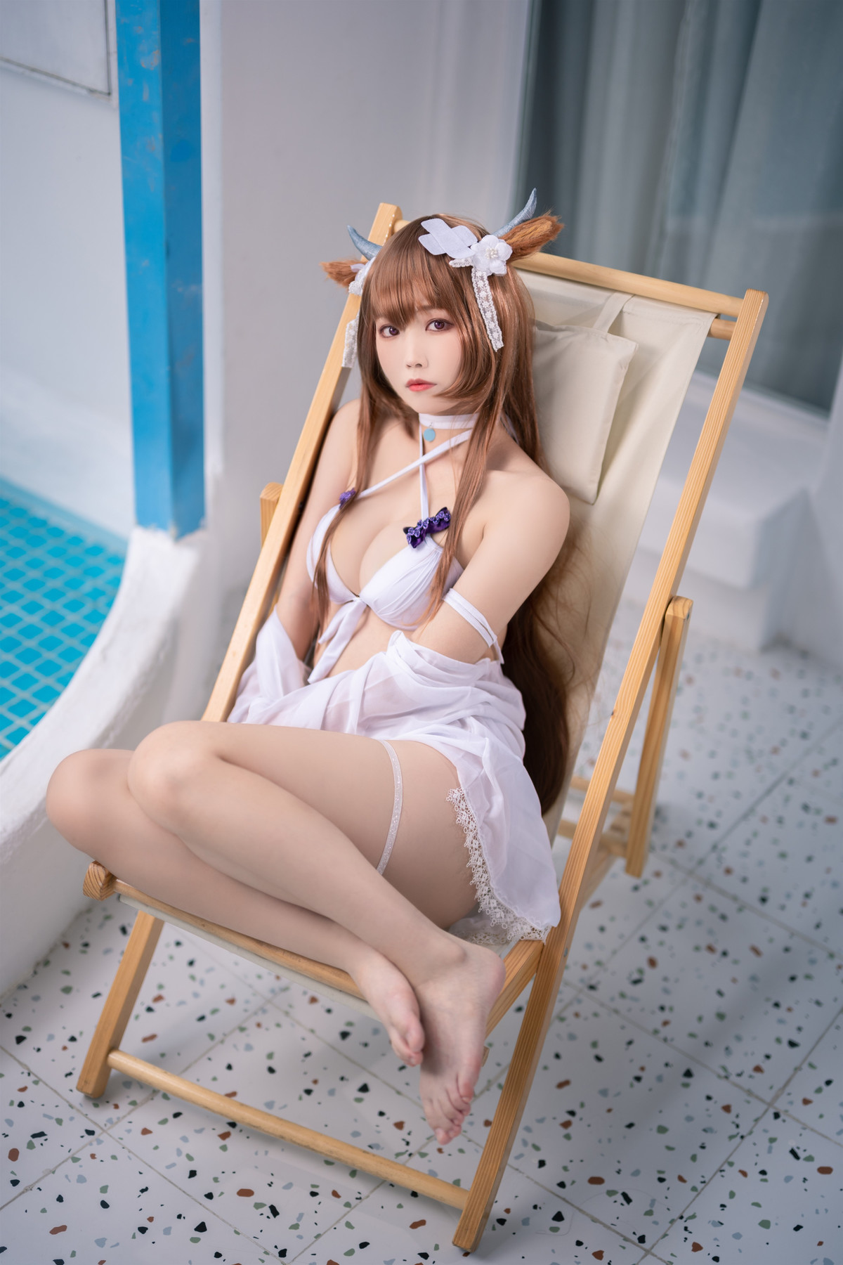 Cosplay 汪知子 樫野泳装