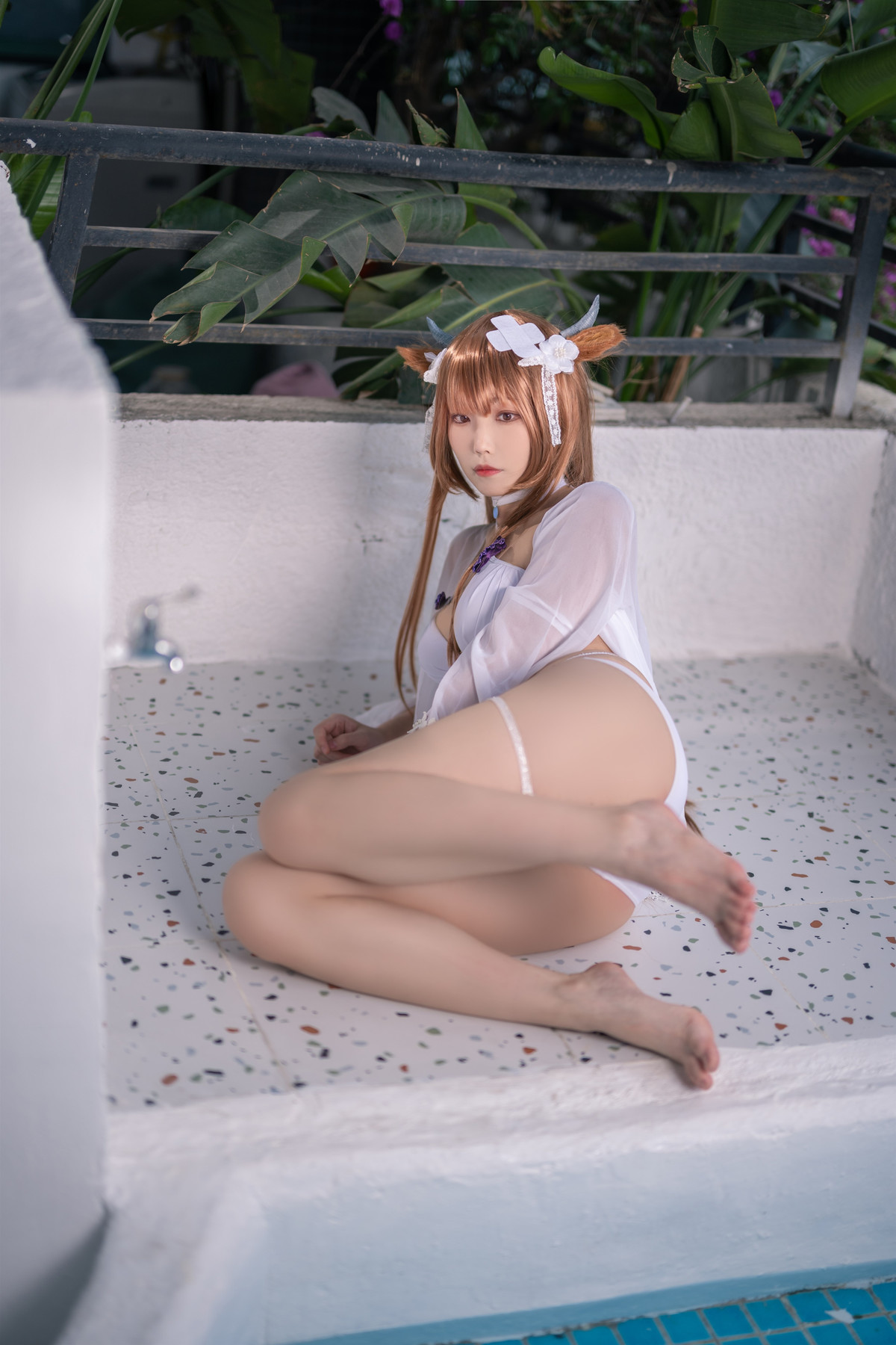 Cosplay 汪知子 樫野泳装