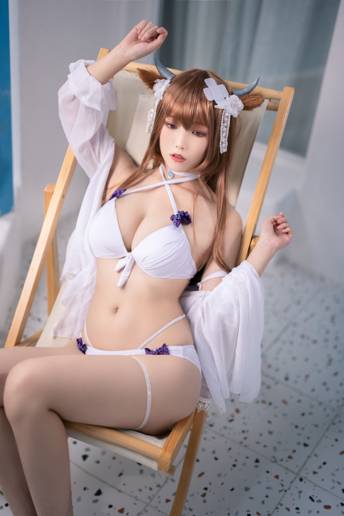 Cosplay 汪知子 樫野泳装