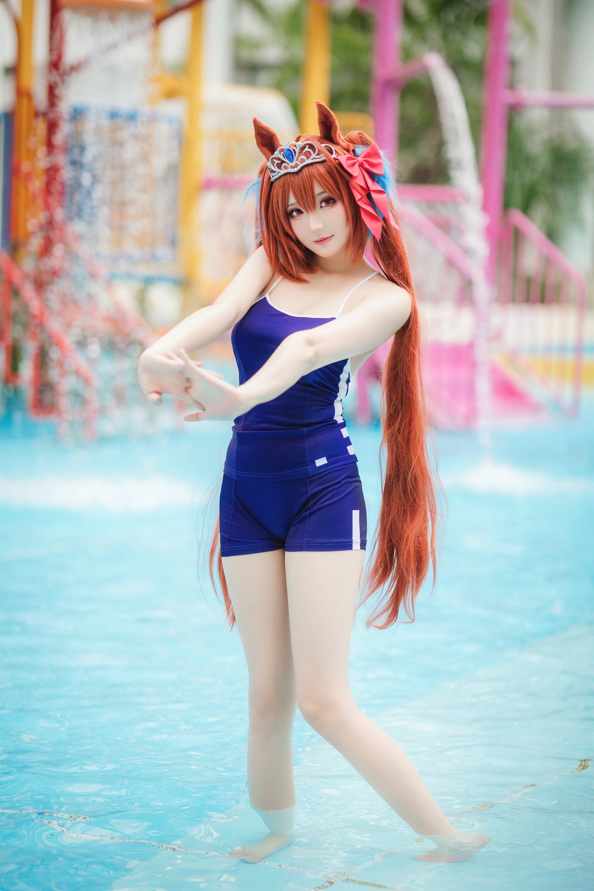 Cosplay 瓜希酱福利 赛马娘 大和赤骥