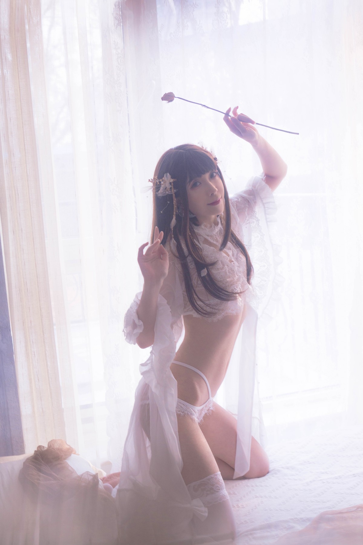Cosplay 翎柒菜菜 白色流云