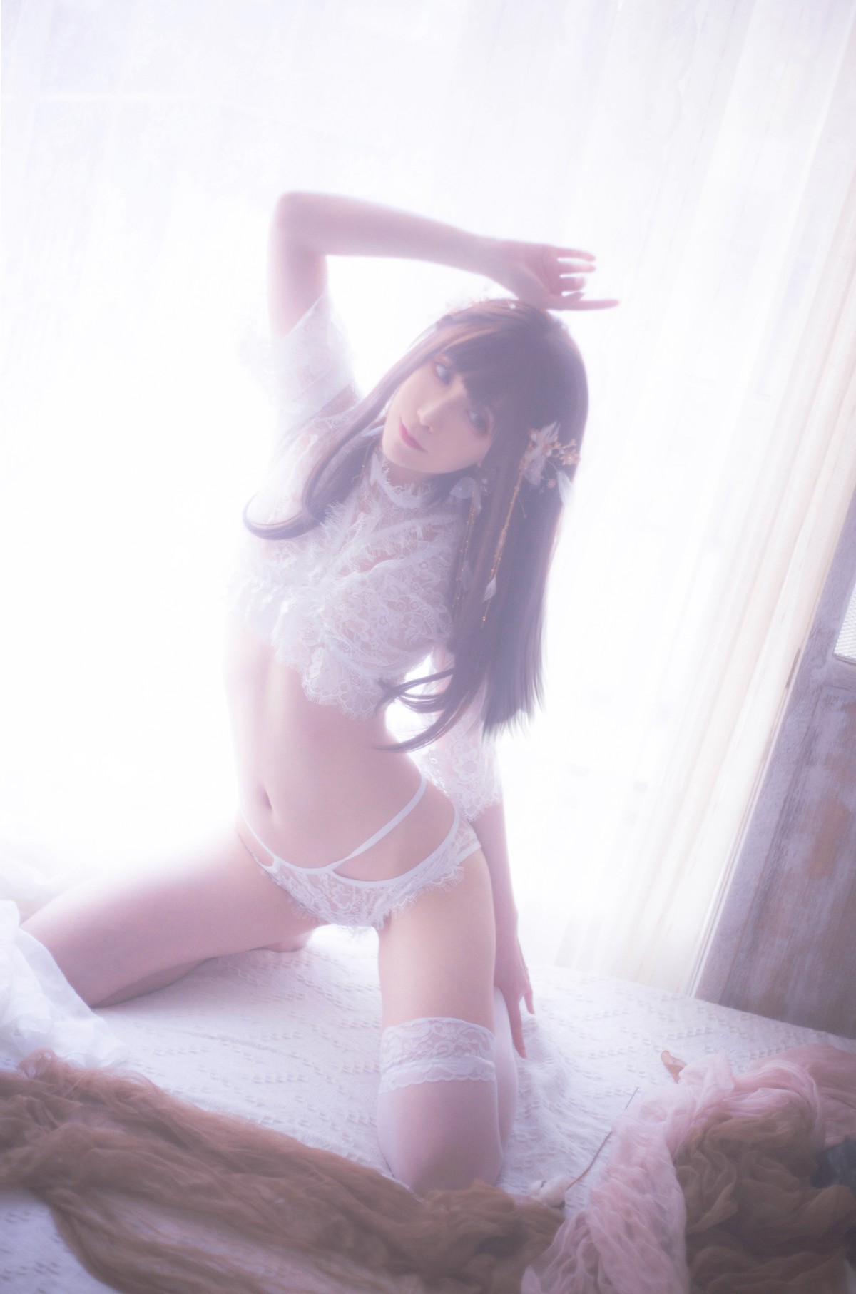 Cosplay 翎柒菜菜 白色流云