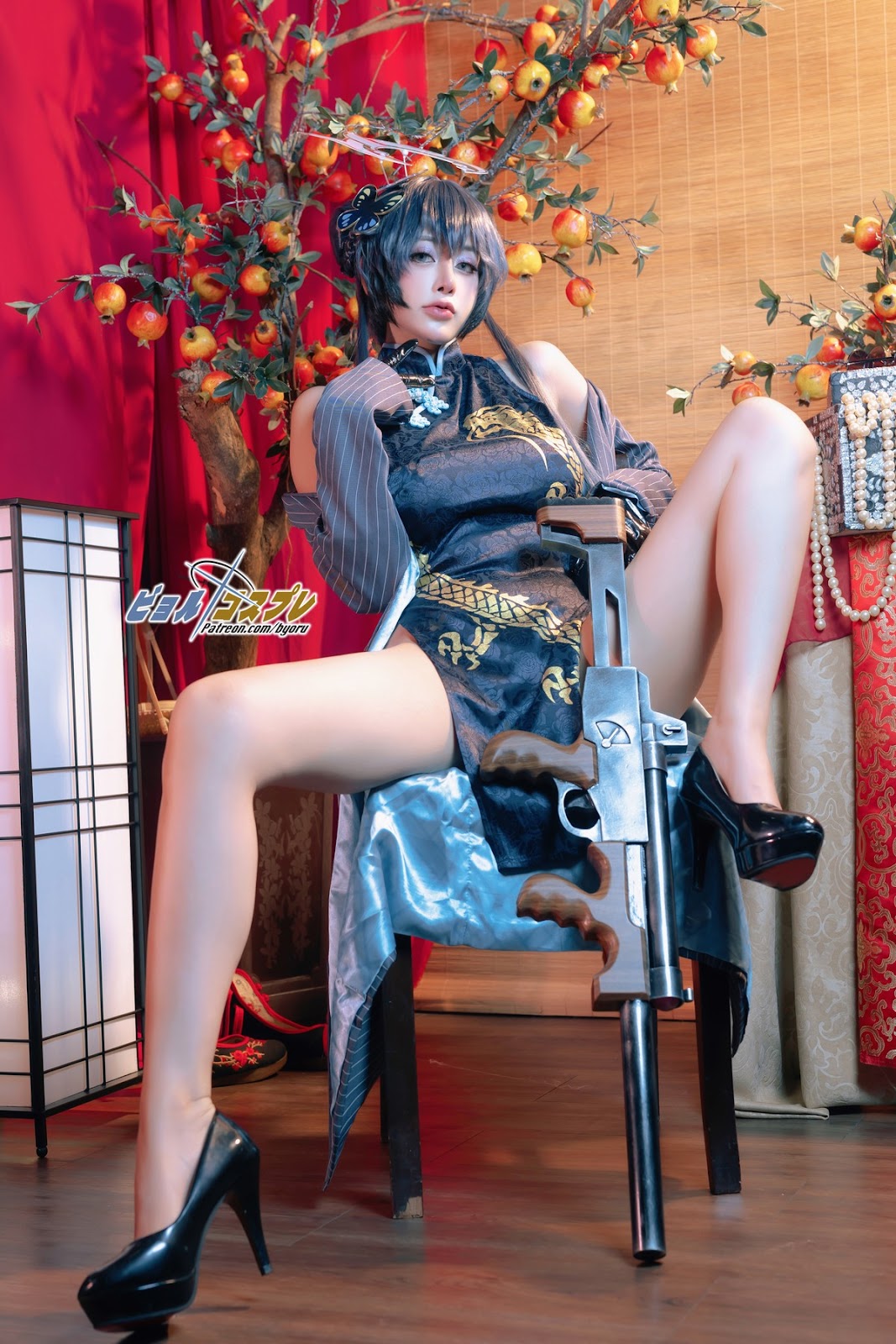 Cosplay 萝莉Byoru 竜华キサキ Kisaki Ryuuge