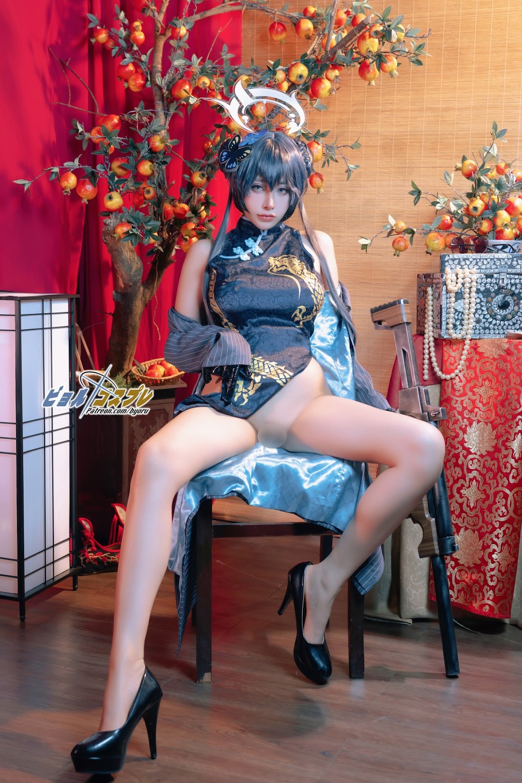 Cosplay 萝莉Byoru 竜華キサキ Kisaki Ryuuge