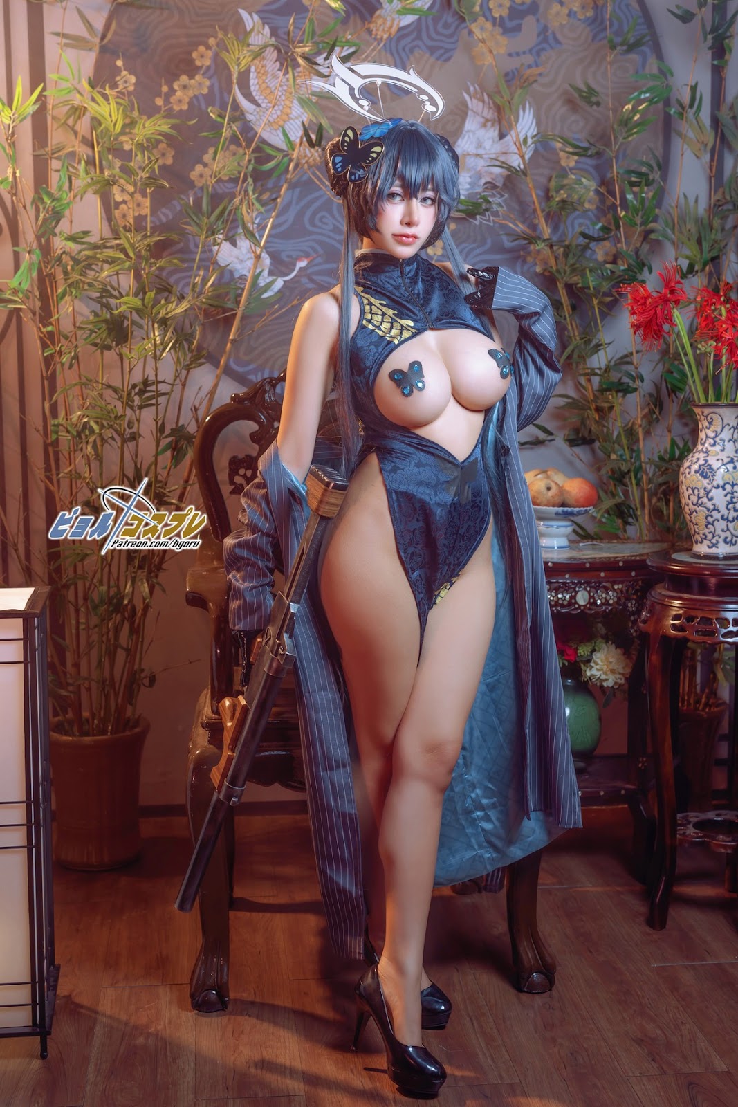 Cosplay 萝莉Byoru 竜華キサキ Kisaki Ryuuge