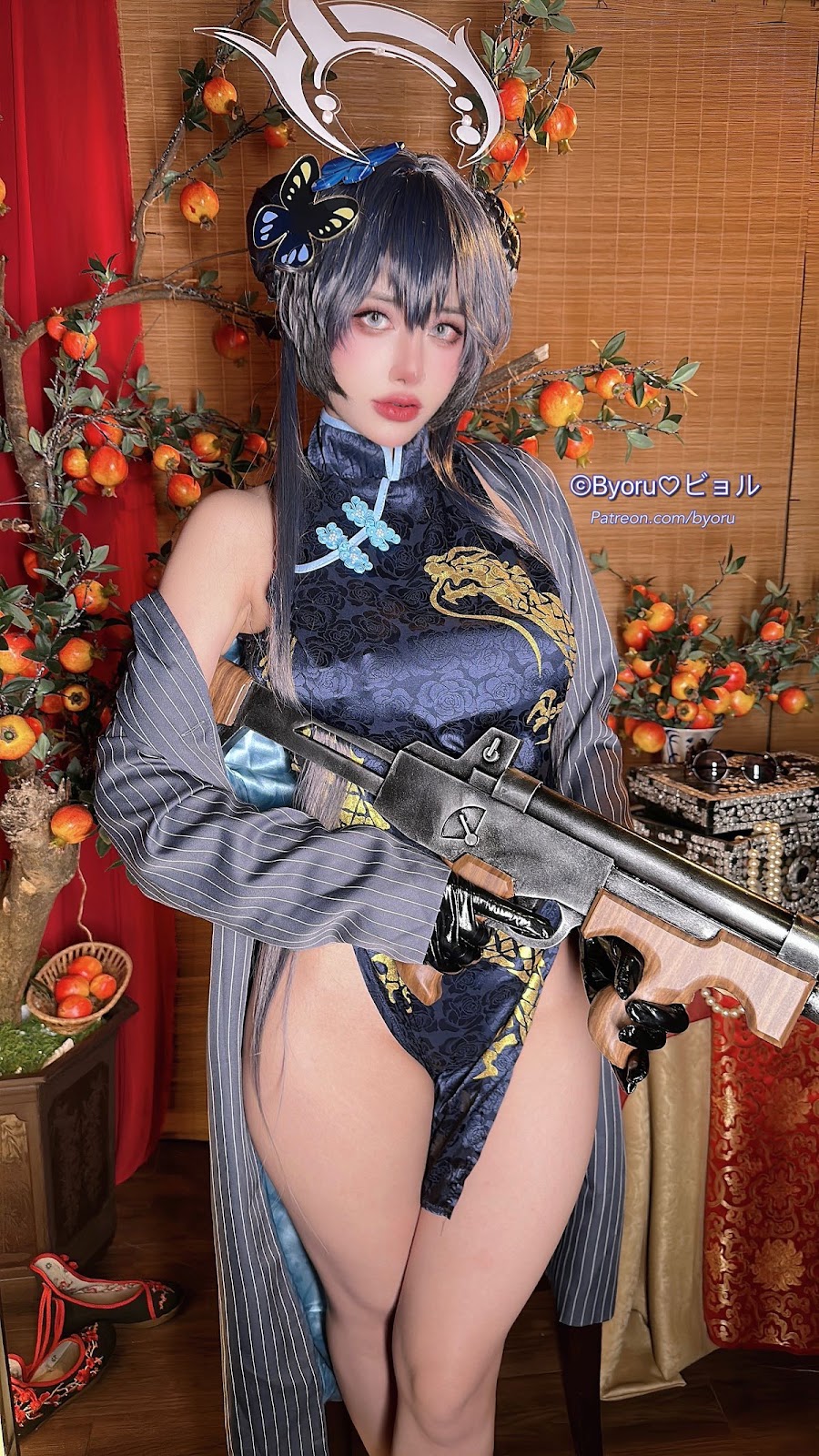 Cosplay 萝莉Byoru 竜華キサキ Kisaki Ryuuge