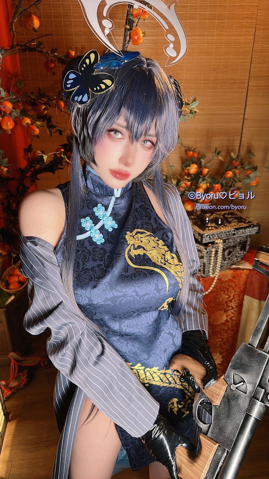 Cosplay 萝莉Byoru 竜華キサキ Kisaki Ryuuge