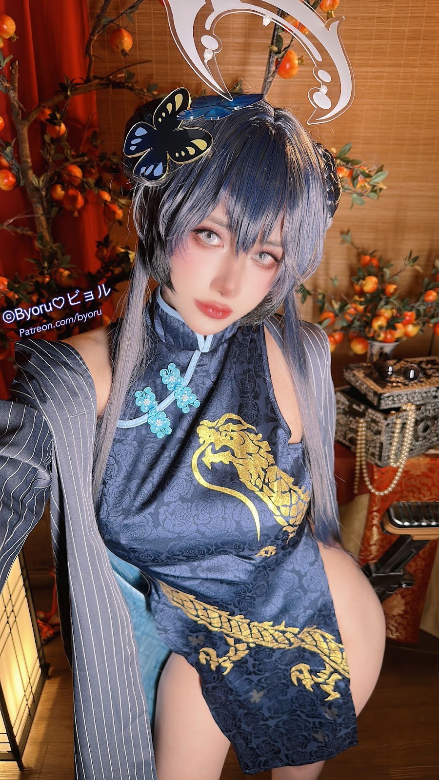 Cosplay 萝莉Byoru 竜華キサキ Kisaki Ryuuge