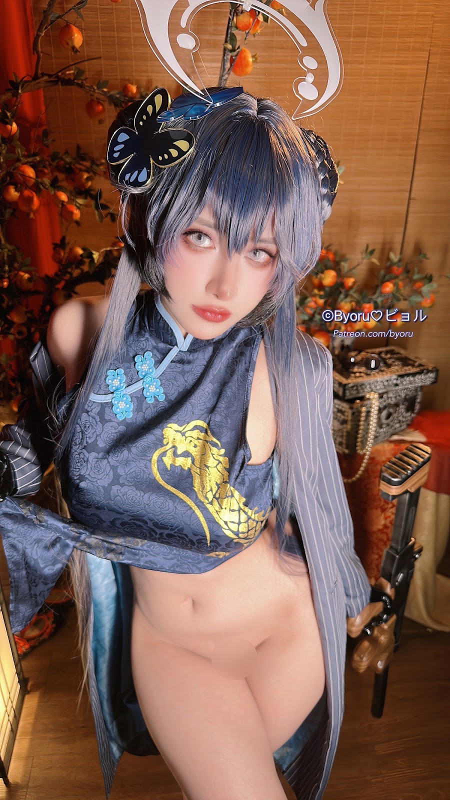 Cosplay 萝莉Byoru 竜華キサキ Kisaki Ryuuge
