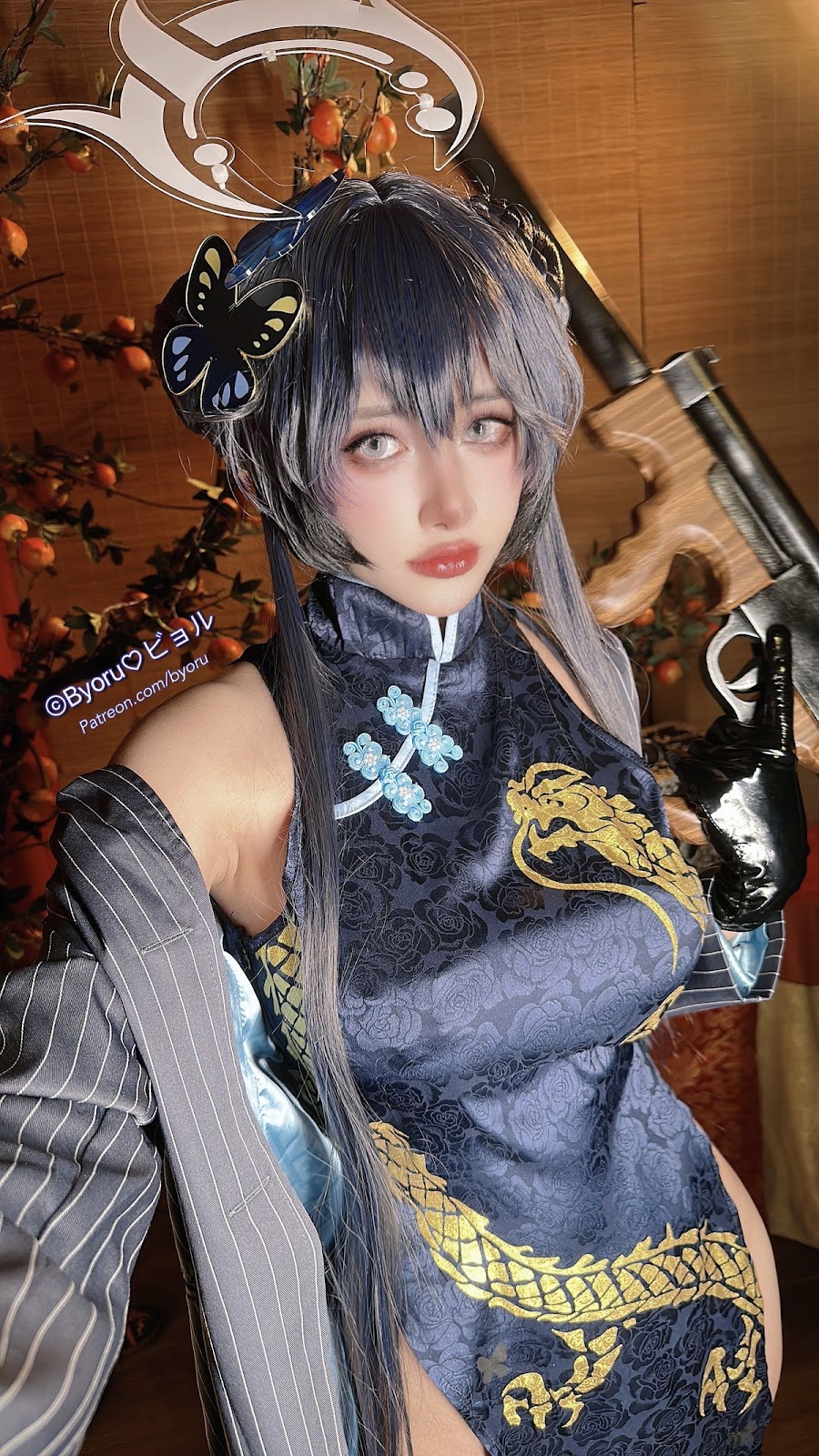 Cosplay 萝莉Byoru 竜華キサキ Kisaki Ryuuge