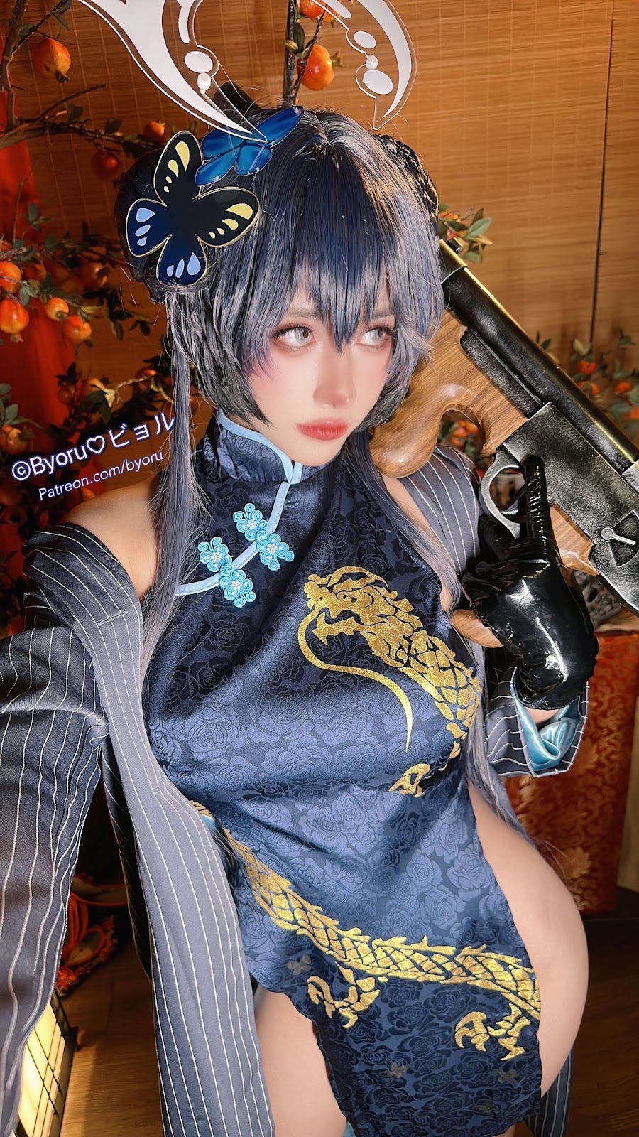 Cosplay 萝莉Byoru 竜華キサキ Kisaki Ryuuge