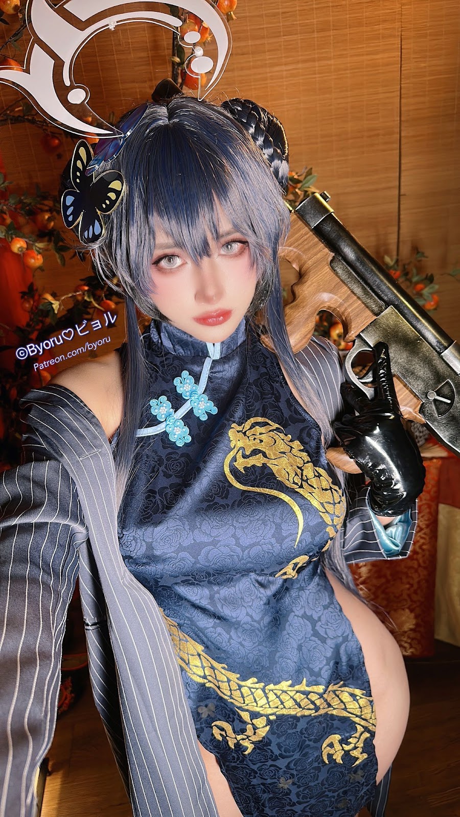 Cosplay 萝莉Byoru 竜華キサキ Kisaki Ryuuge