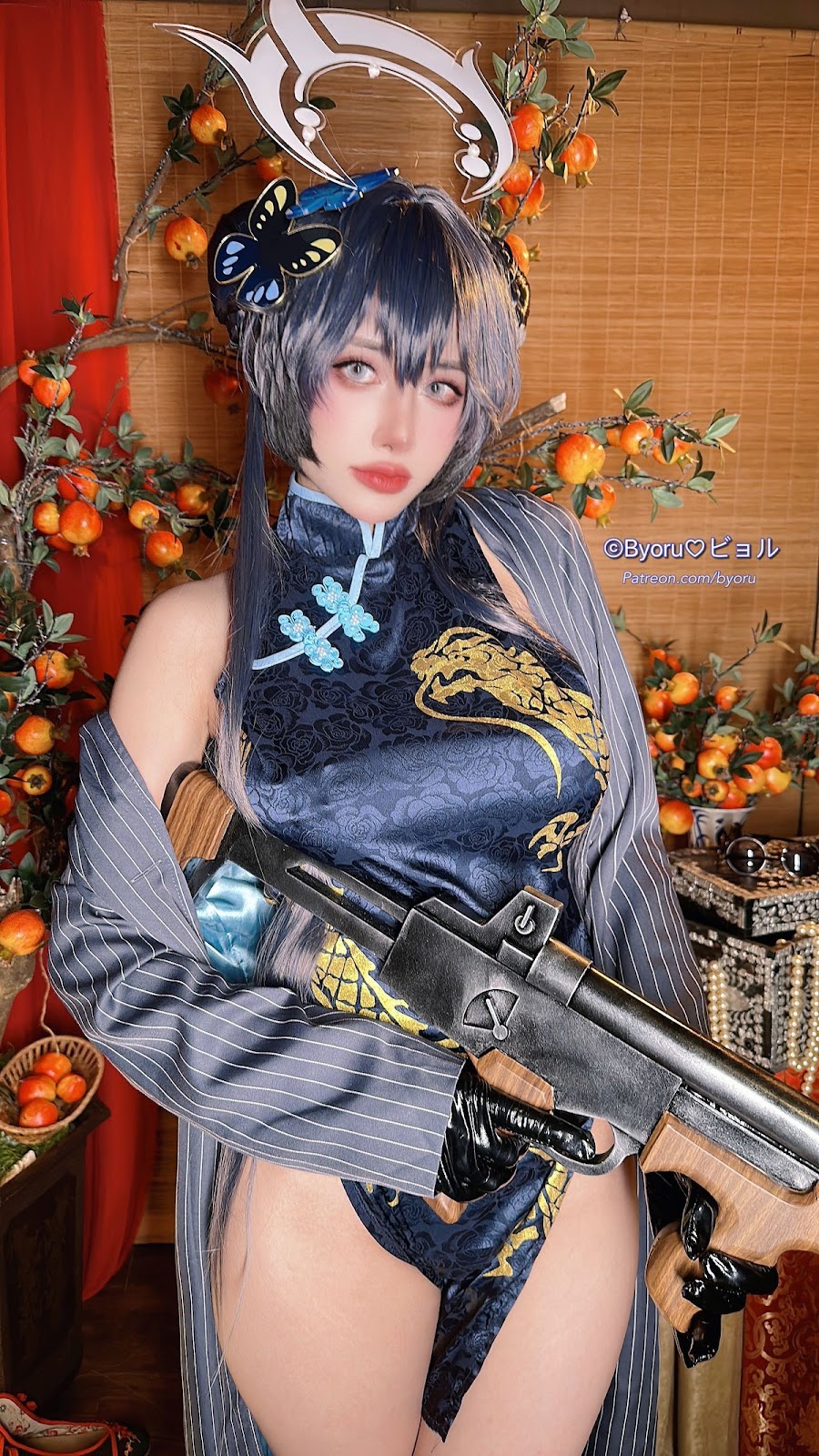 Cosplay 萝莉Byoru 竜華キサキ Kisaki Ryuuge