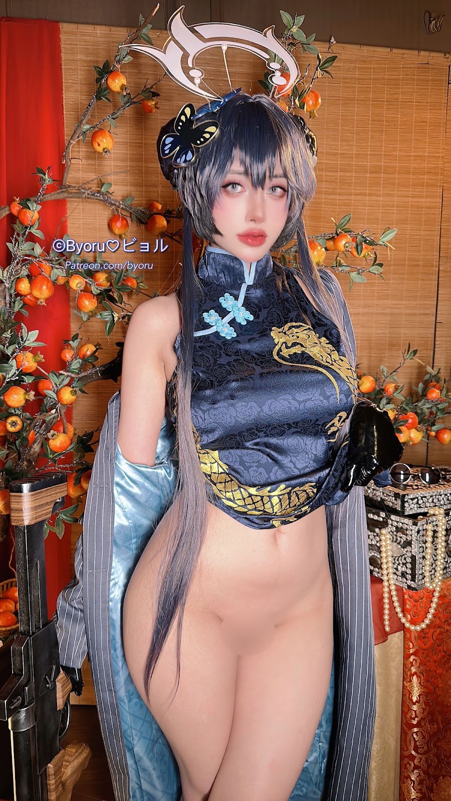 Cosplay 萝莉Byoru 竜華キサキ Kisaki Ryuuge