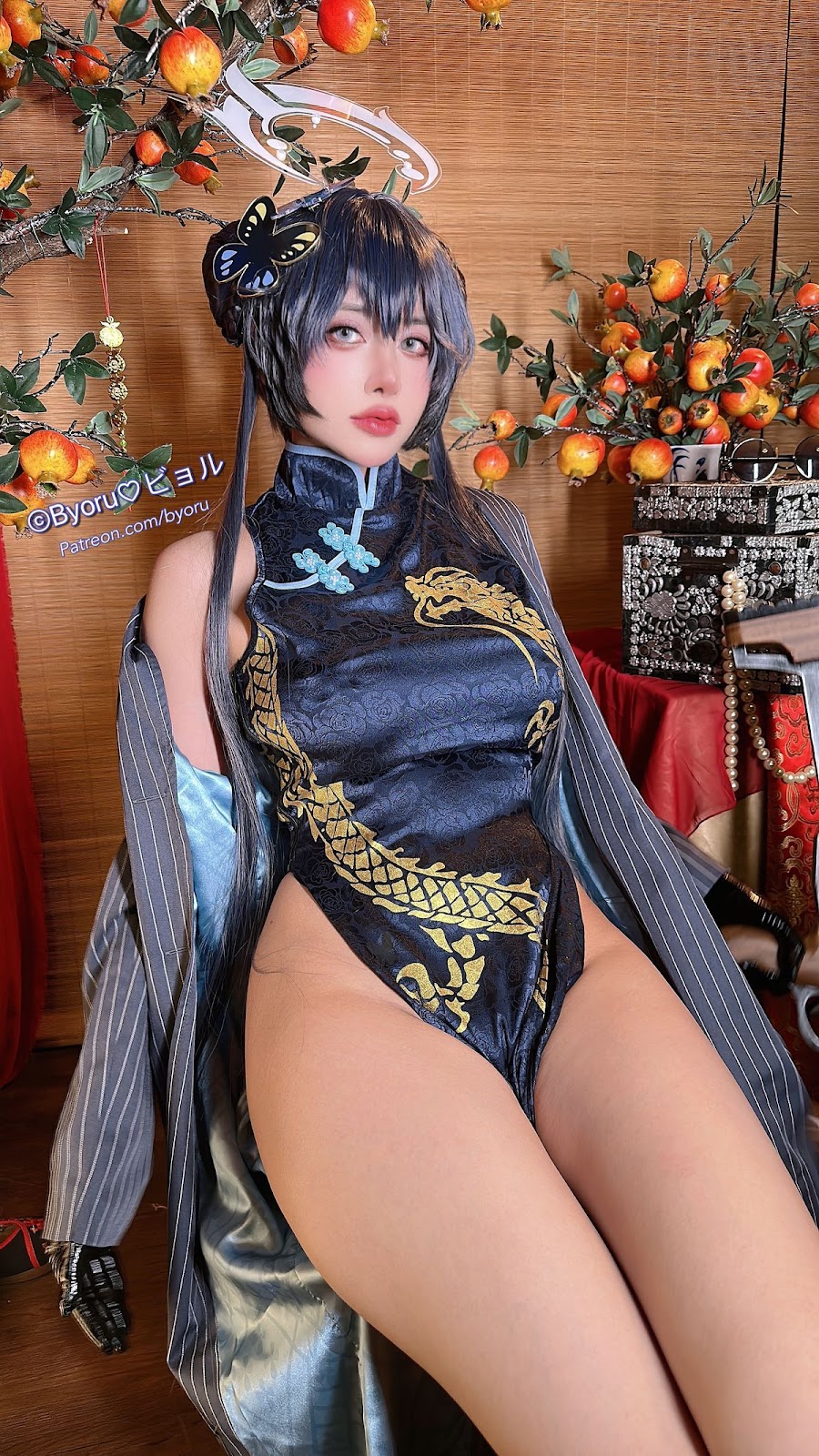 Cosplay 萝莉Byoru 竜華キサキ Kisaki Ryuuge