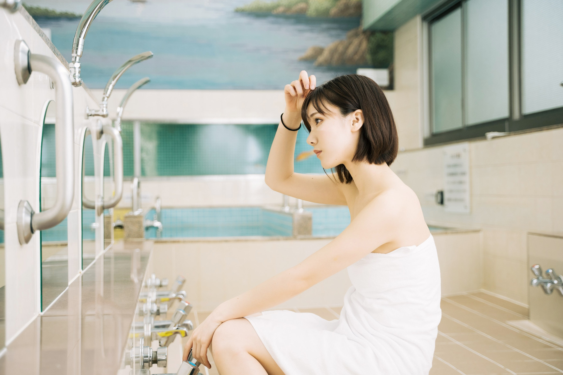 Kenken けんけん, 写真集 「銭湯ヒロイン Vol.01」 Set.02