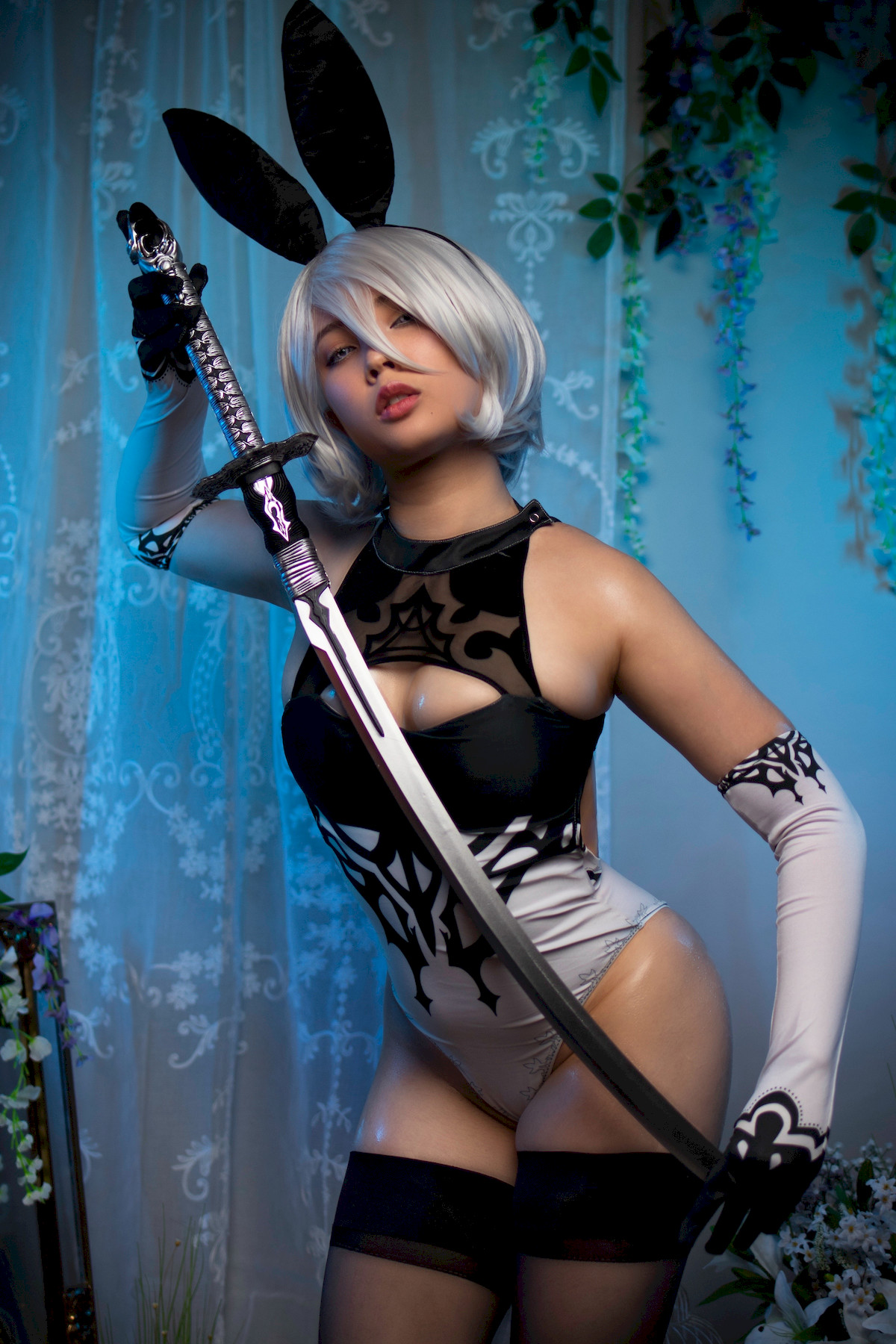 Virtual Geisha Cosplay 2B ヨルハ２号Ｂ型 Bunny