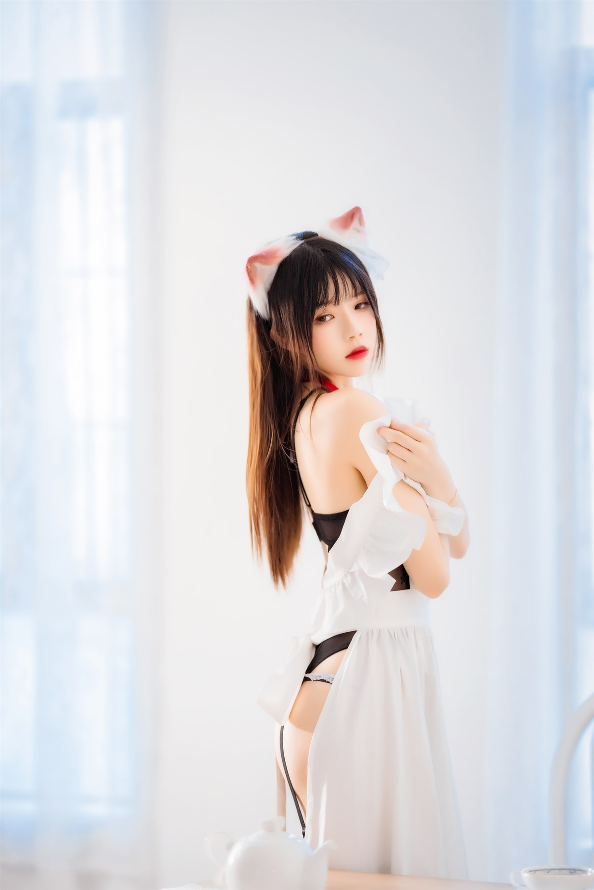 桜桃喵 Cosplay 长裙妹抖