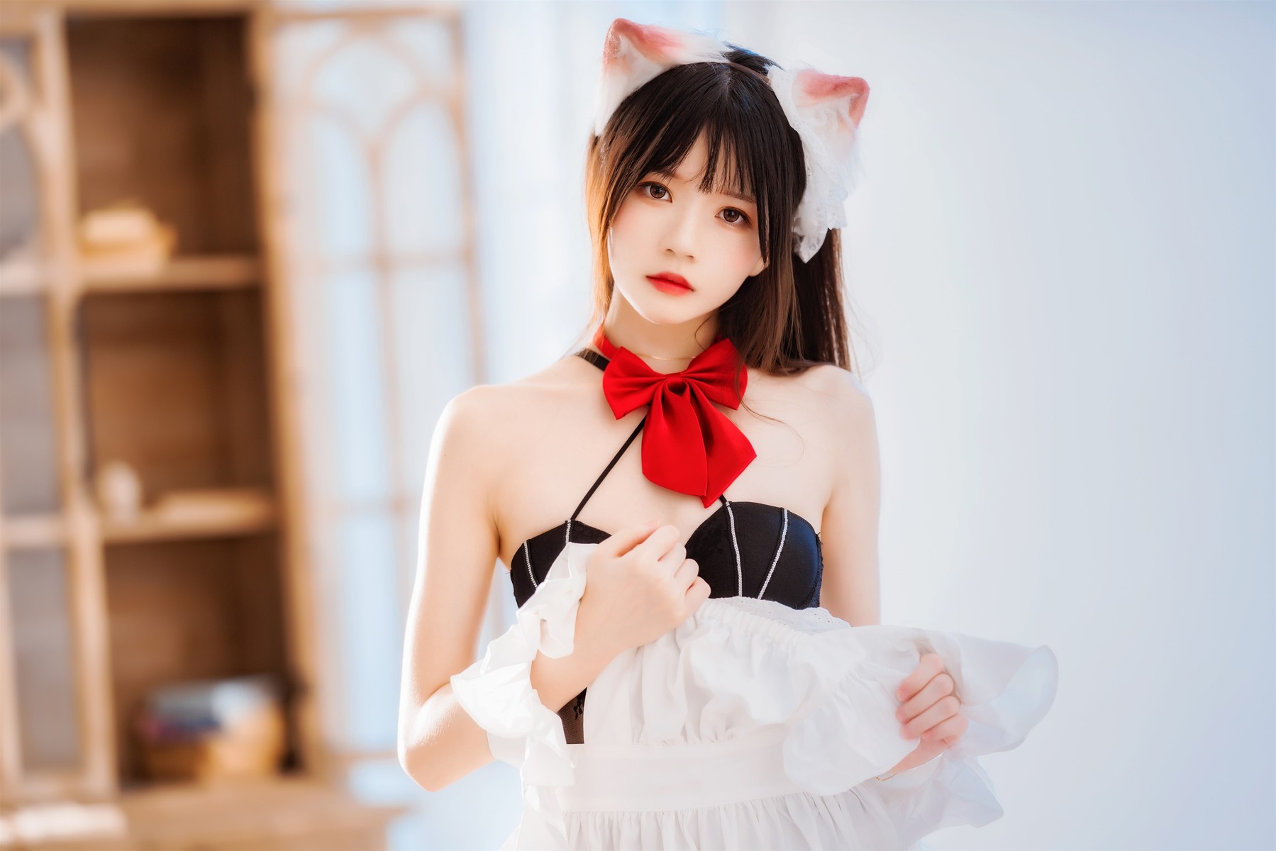 桜桃喵 Cosplay 长裙妹抖