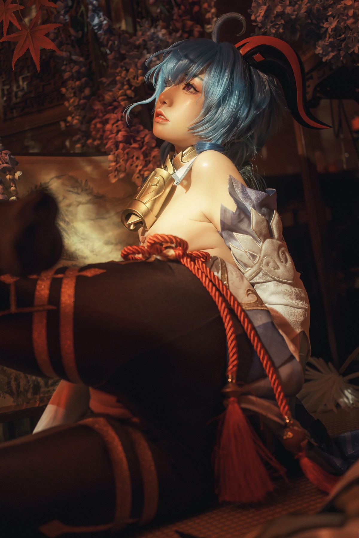 爆机少女喵小吉 Cosplay 原神 甘雨