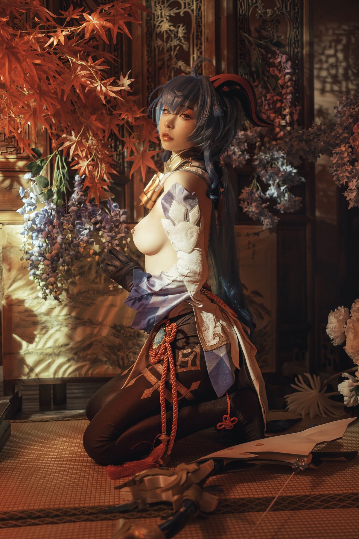 爆机少女喵小吉 Cosplay 原神 甘雨