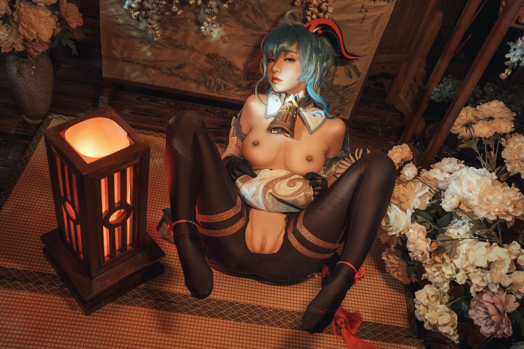 爆机少女喵小吉 Cosplay 原神 甘雨