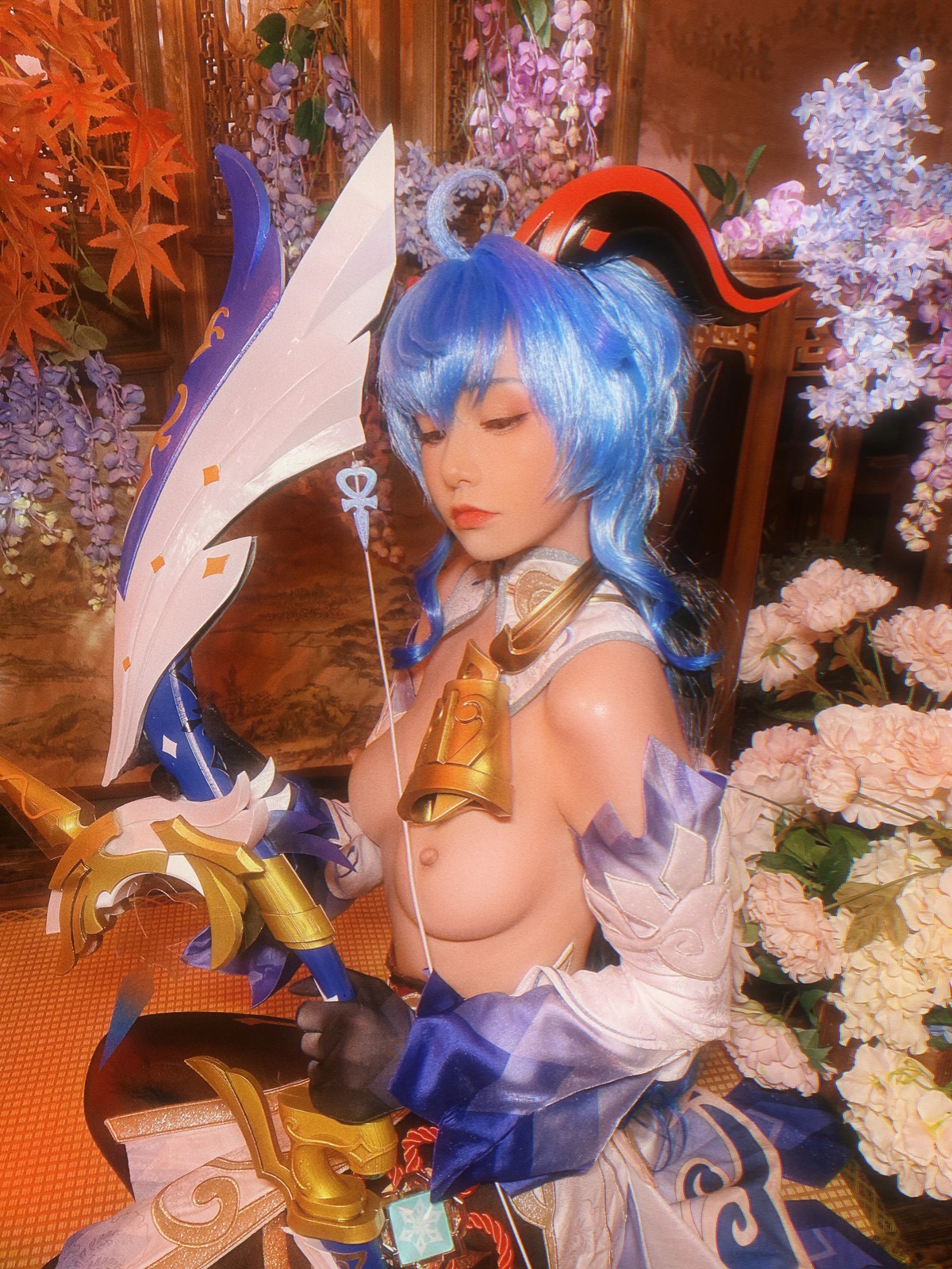 爆机少女喵小吉 Cosplay 原神 甘雨