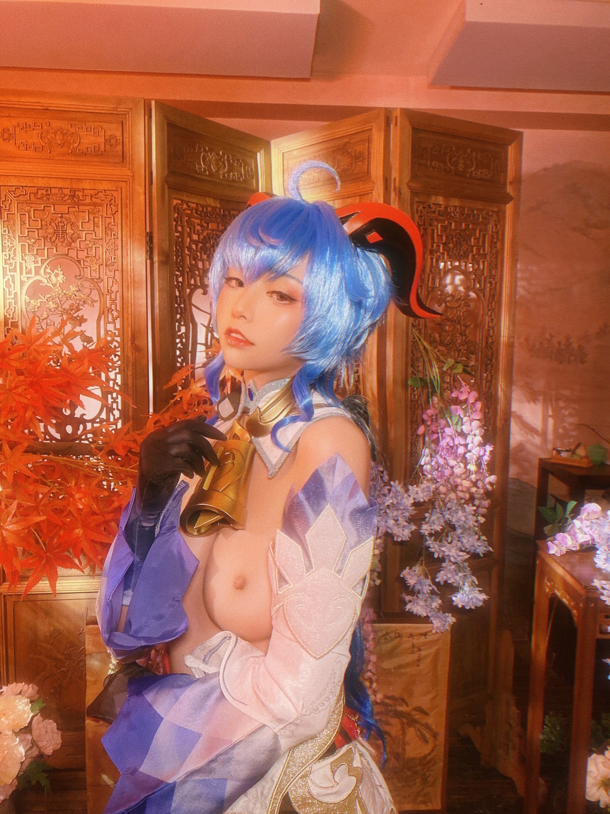 爆机少女喵小吉 Cosplay 原神 甘雨