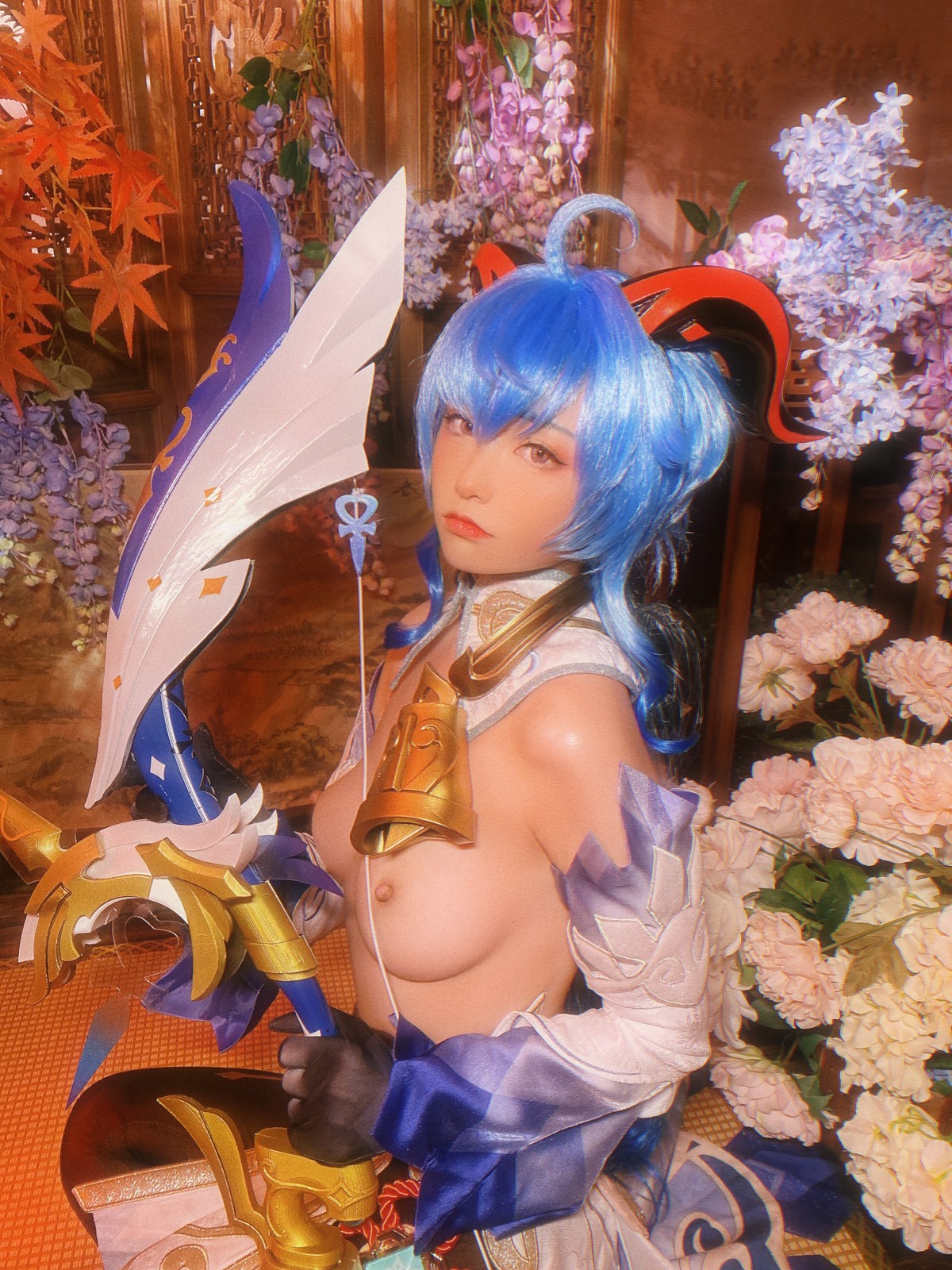 爆机少女喵小吉 Cosplay 原神 甘雨