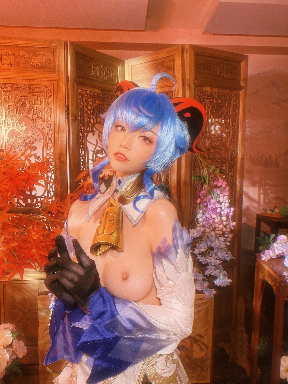 爆机少女喵小吉 Cosplay 原神 甘雨