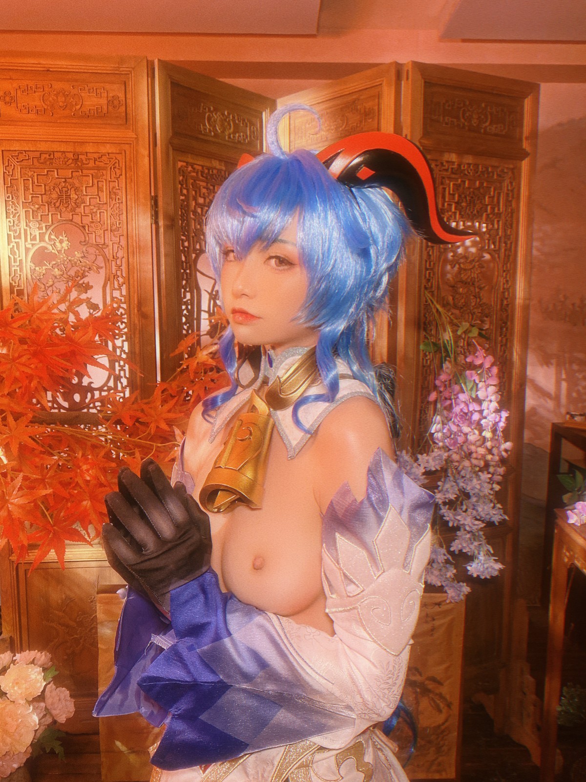 爆机少女喵小吉 Cosplay 原神 甘雨