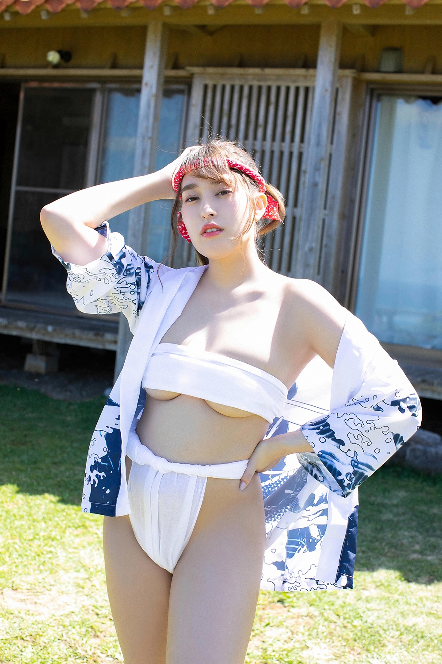 Rina Hirata 平田梨奈, YS-Web [元AKB48ひらりーの衝撃！泡風呂ショット!!] Set.03