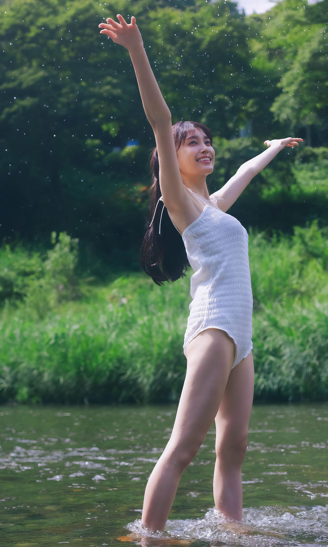 Rina Koyama 小山璃奈, 週プレ Photo Book 「紅い花」 Set.02