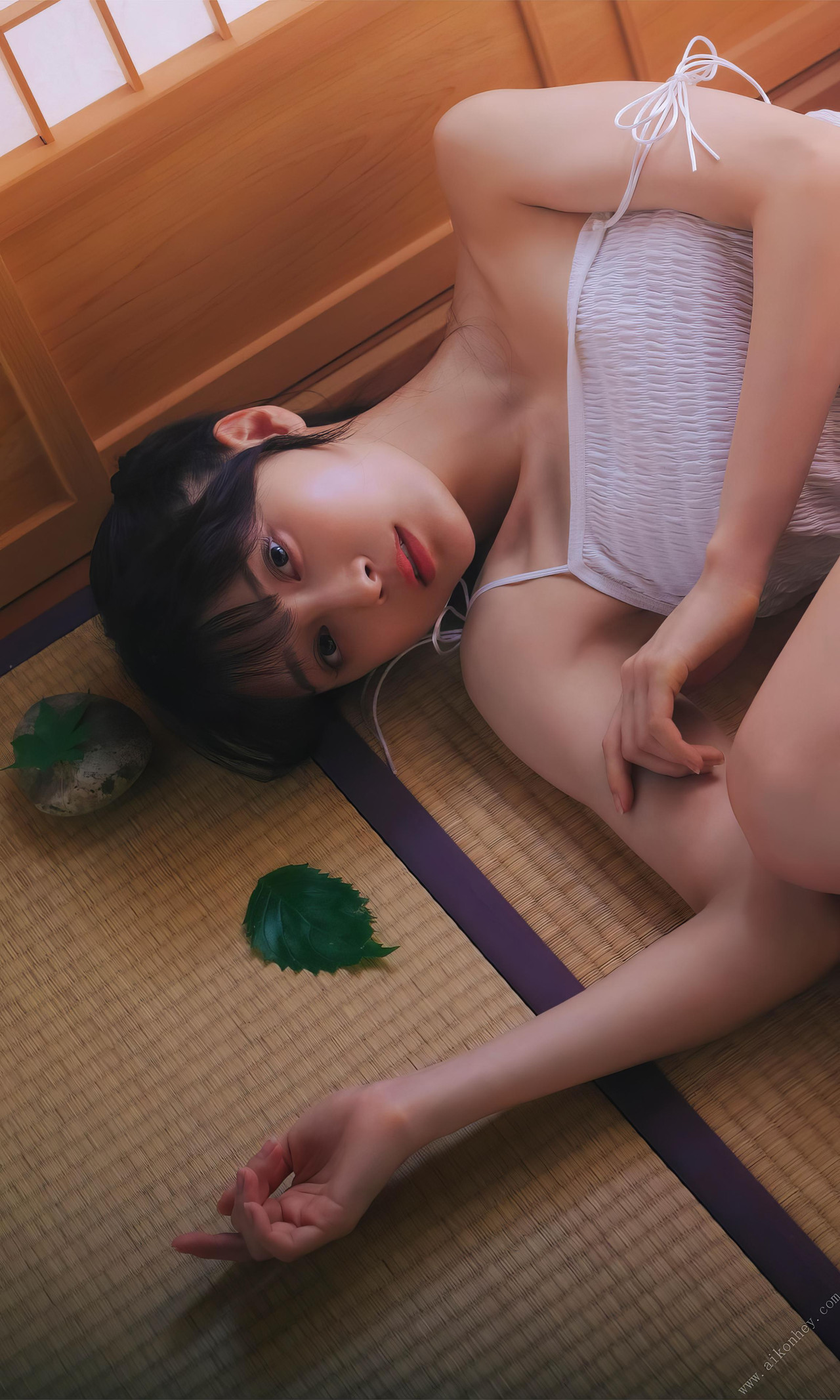 Rina Koyama 小山璃奈, 週プレ Photo Book 「紅い花」 Set.02