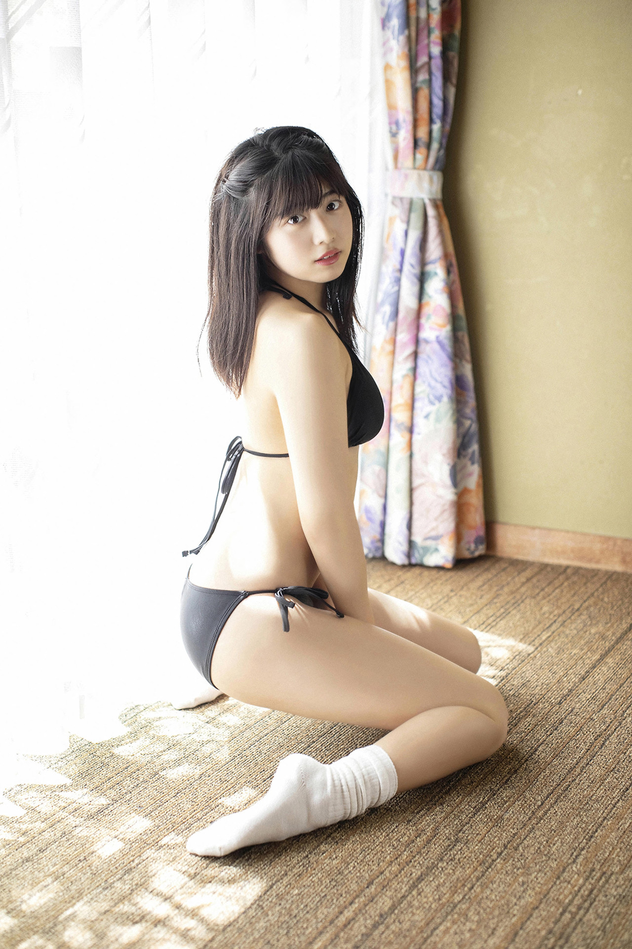 Rio Yoshida 吉田莉桜, YS-Web [可憐！清楚！黒髪美少女18歳！] Set.03