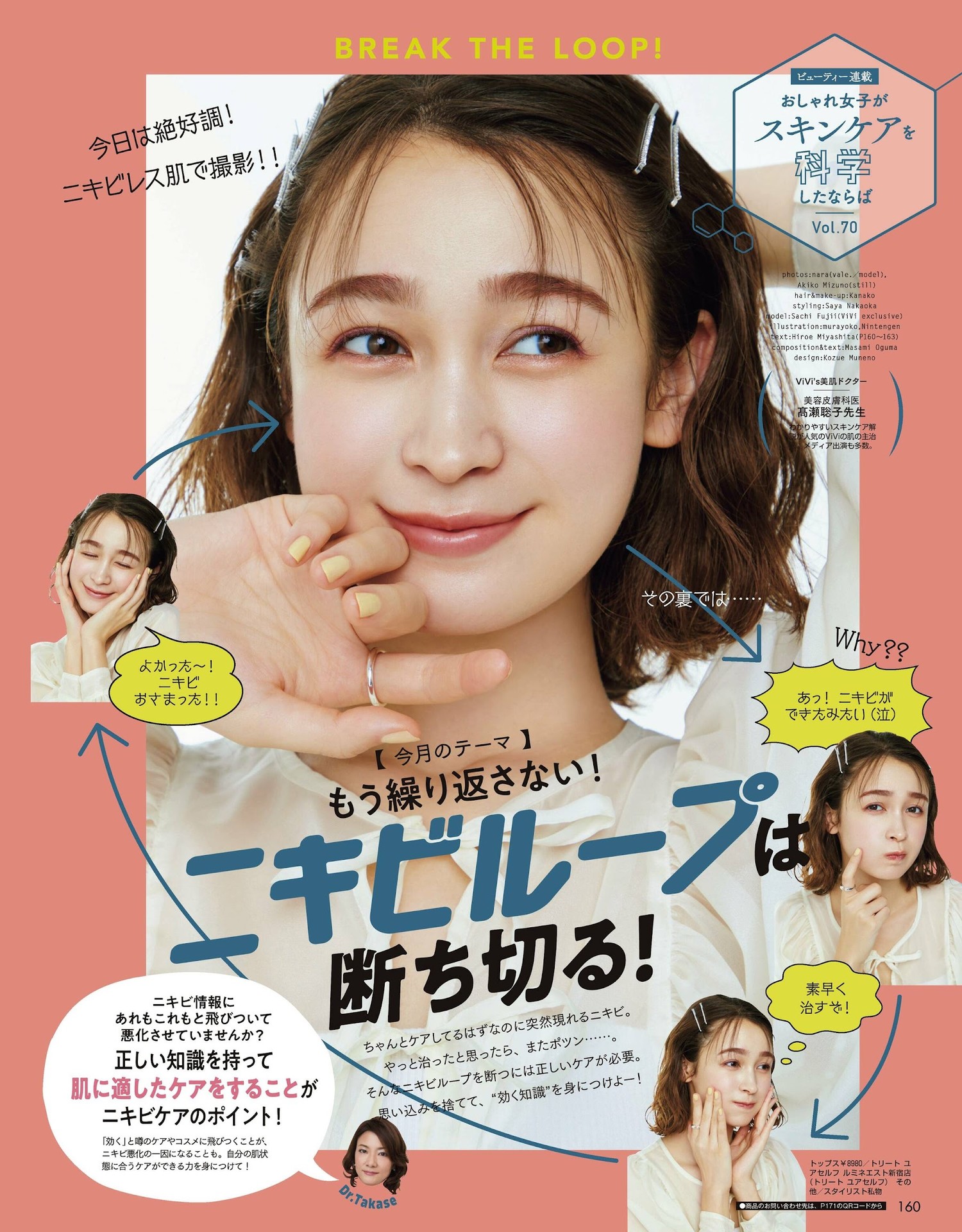 Sachi Fujii 藤井サチ, ViVi ヴィヴィ 2022.04
