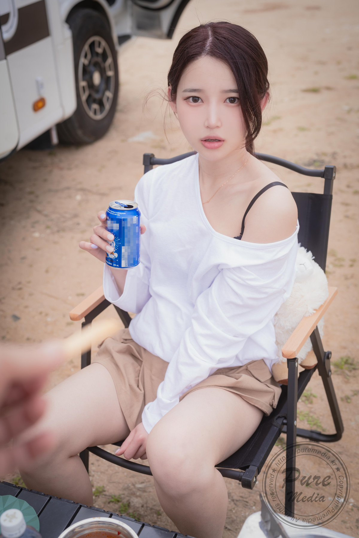 Yeha 예하, PURE MEDIA Vol.287 “Sex Vacation in Camping Car” Set.03