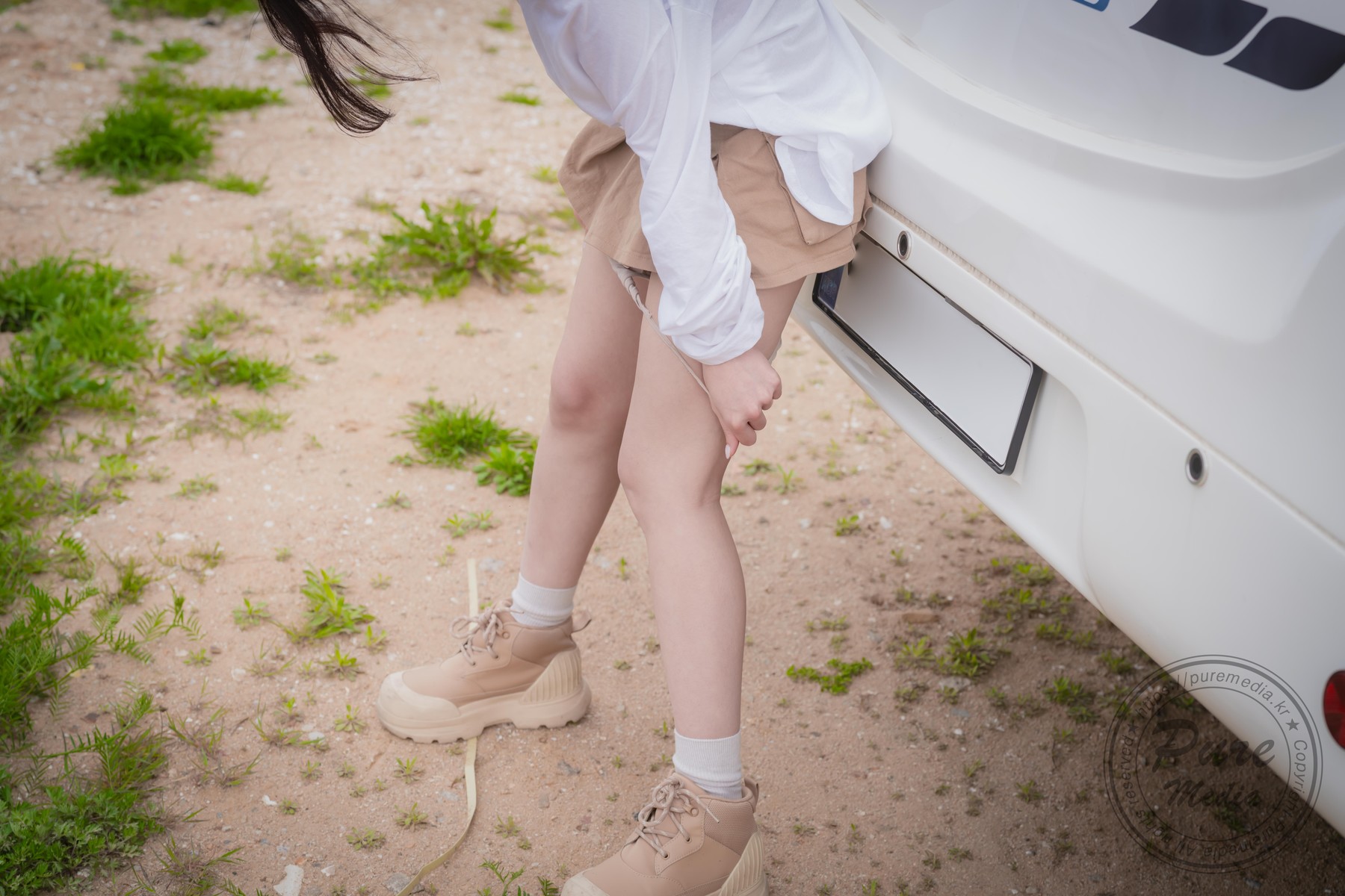 Yeha 예하, PURE MEDIA Vol.287 “Sex Vacation in Camping Car” Set.03