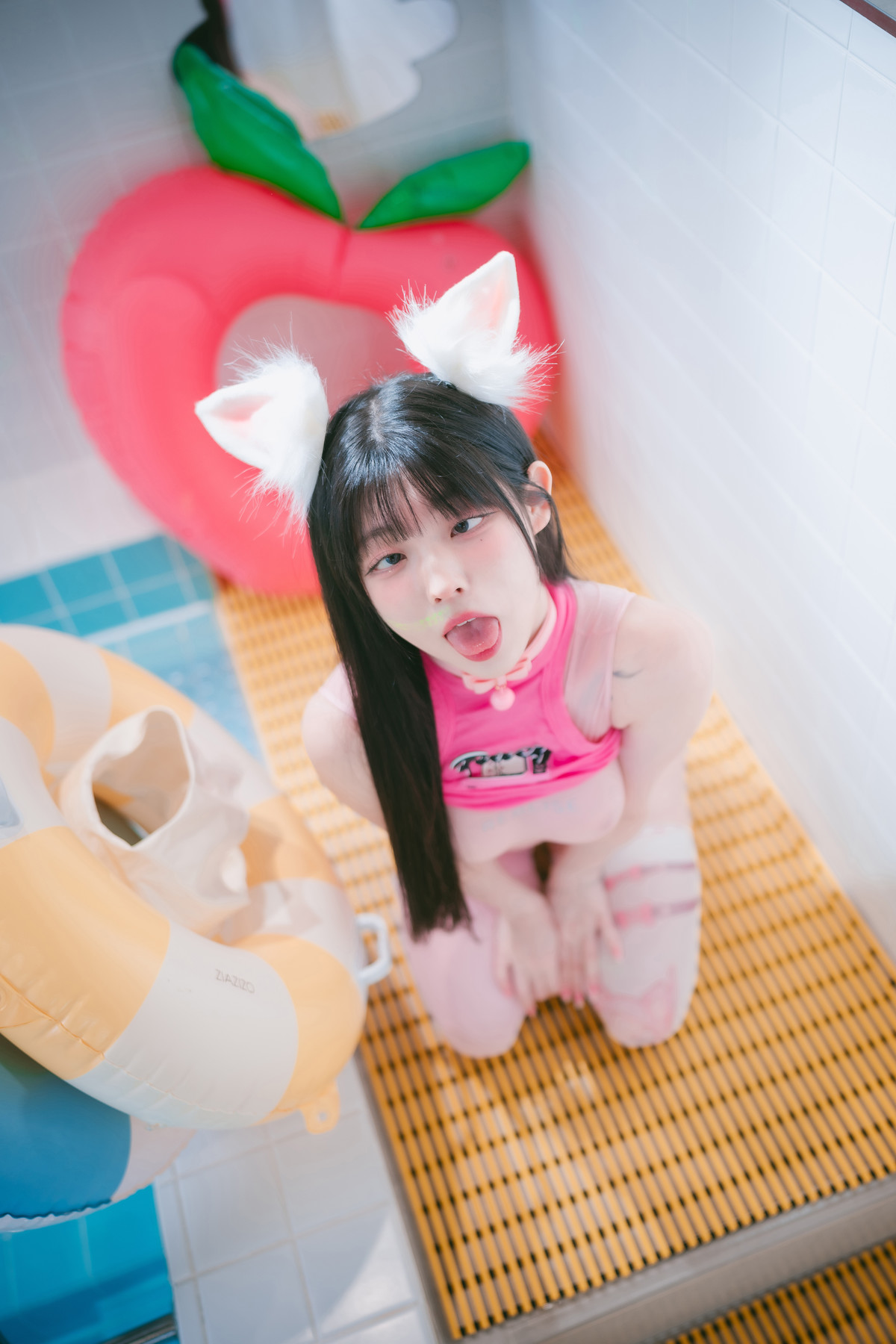 Yudi 유디, DJAWA “Pink Bunny & Black Cat” Set.02
