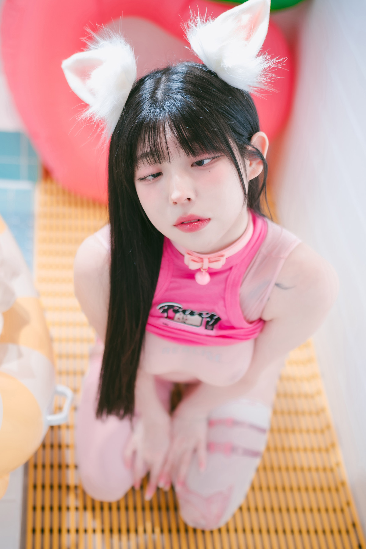 Yudi 유디, DJAWA “Pink Bunny & Black Cat” Set.02