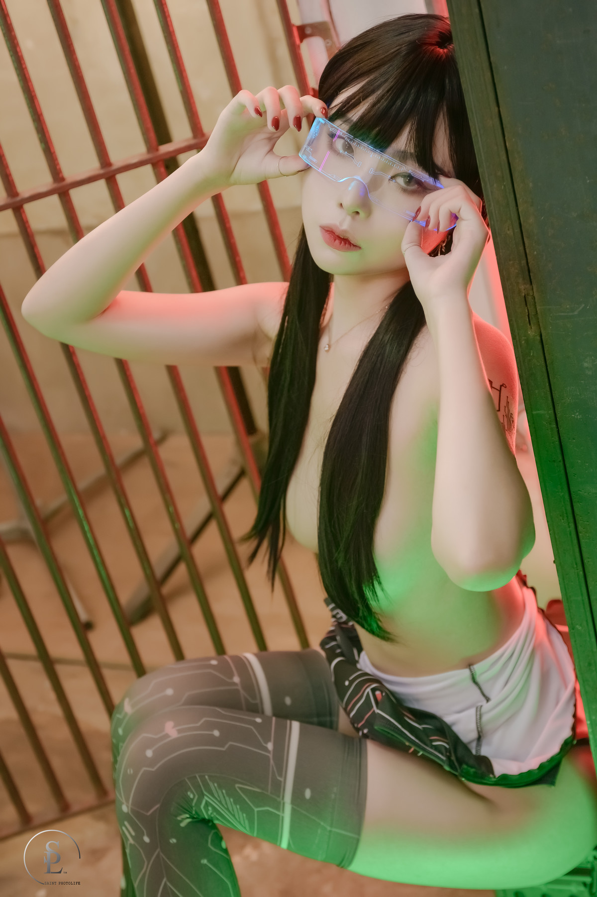 Yuna 유나, Saint PhotoLife Vol.46 Cyber Punk Set.02