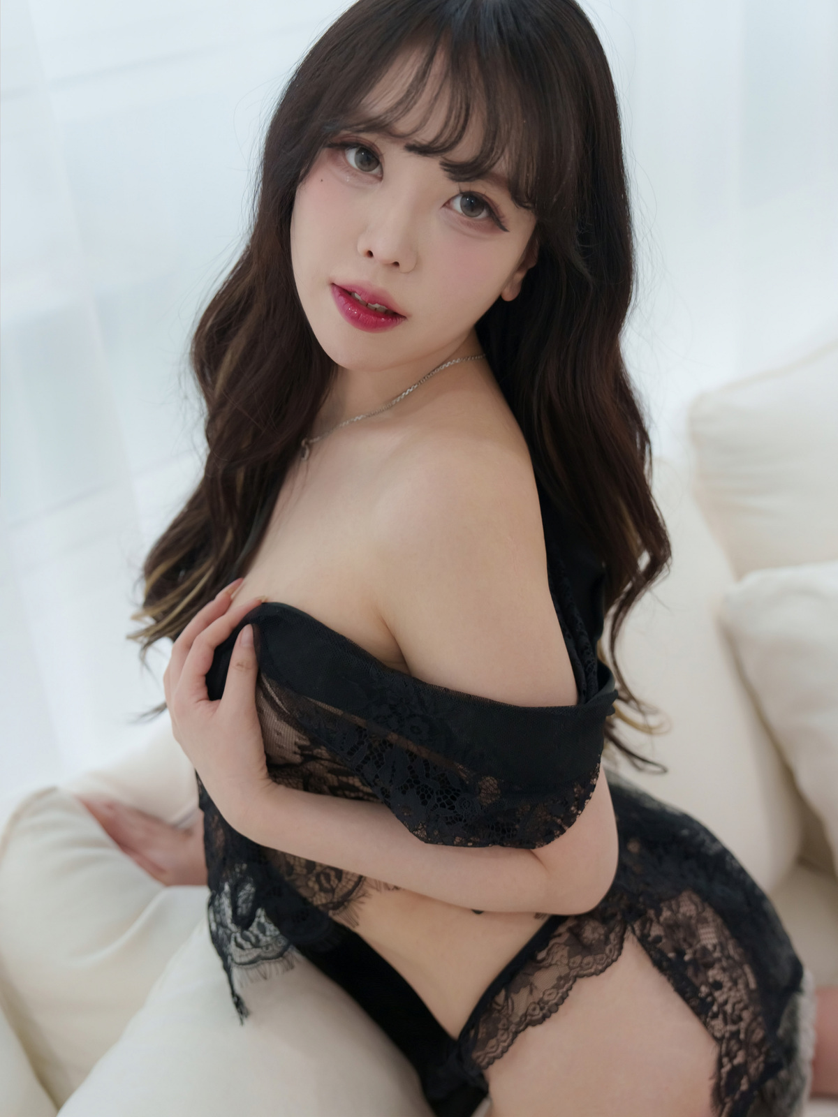 Zia 지아, Bimilstory Vol.19 “See-through lingerie” Set.01